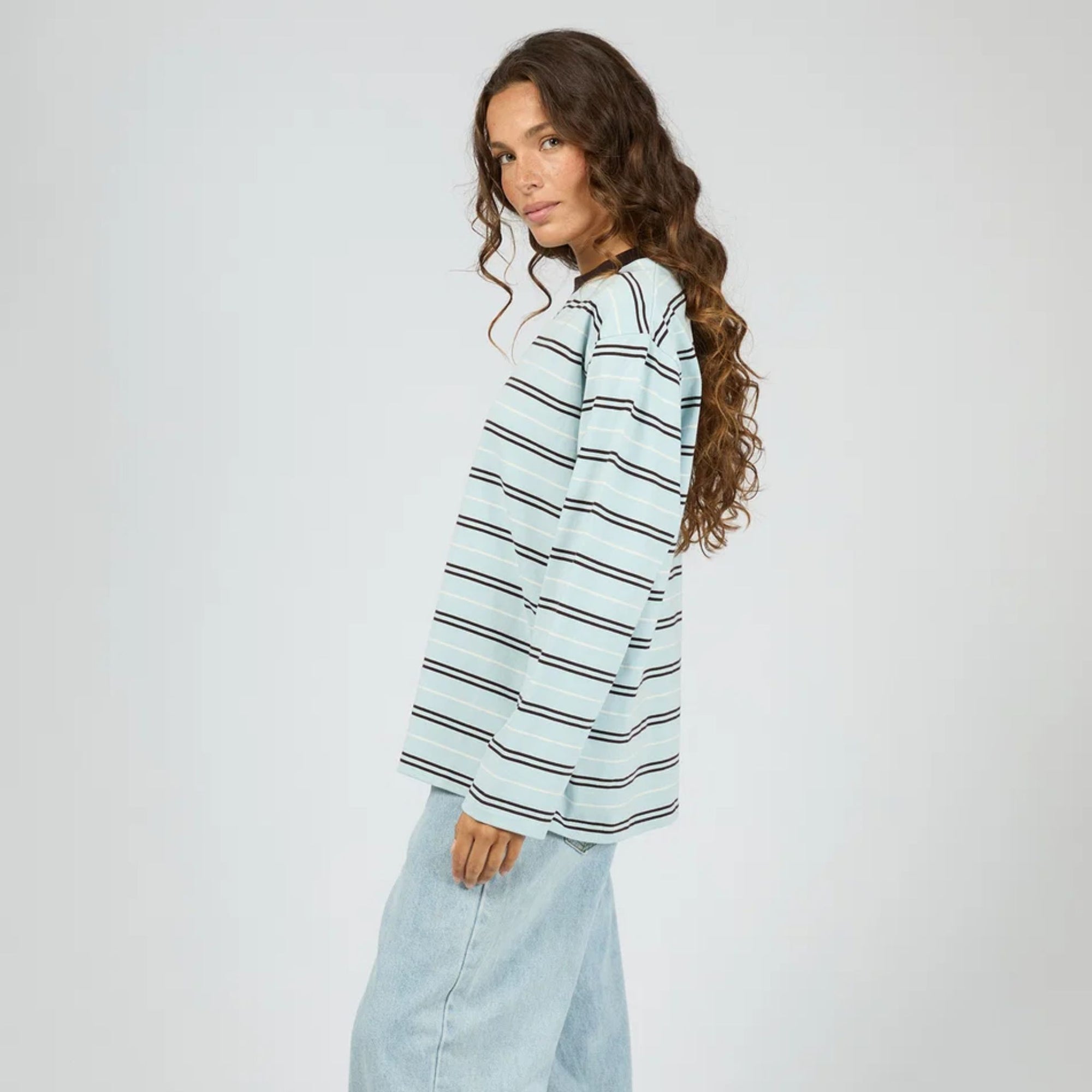 Stripe Long Sleeve Tee