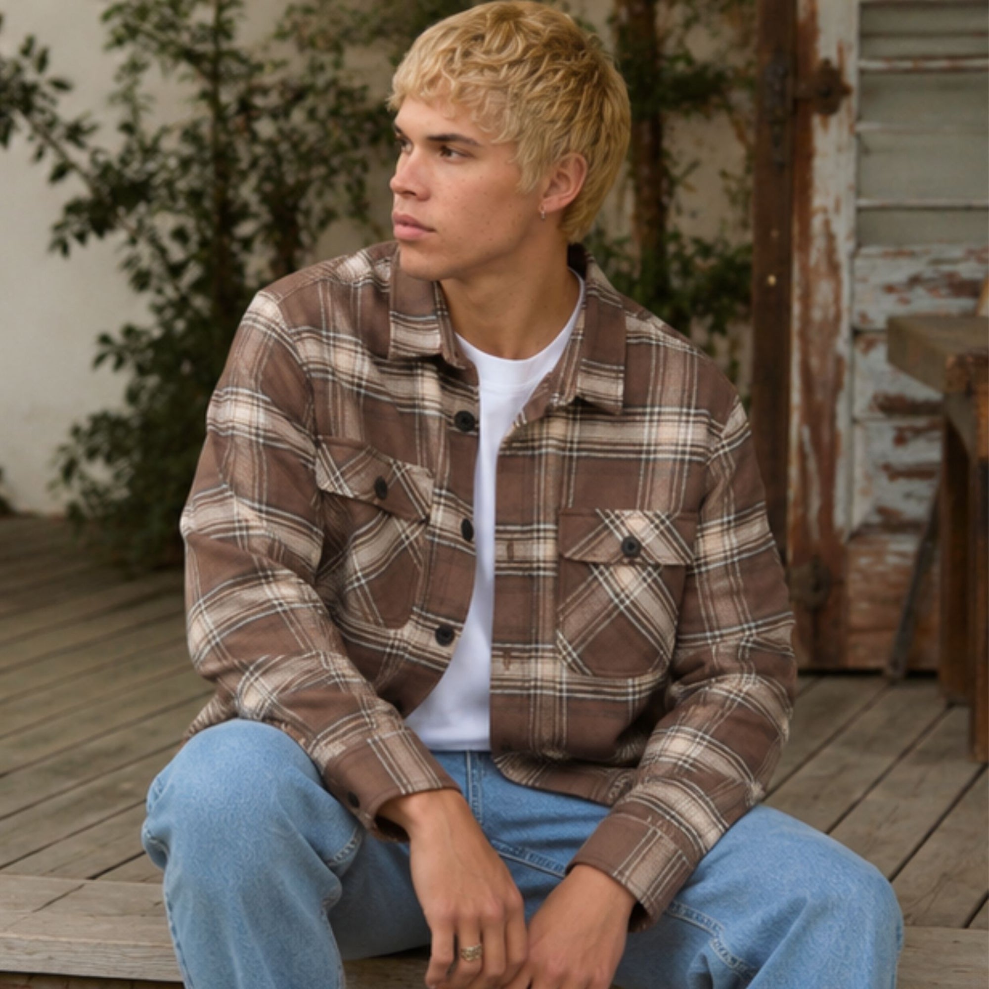 Ranger Flannel Shirt Chocolate