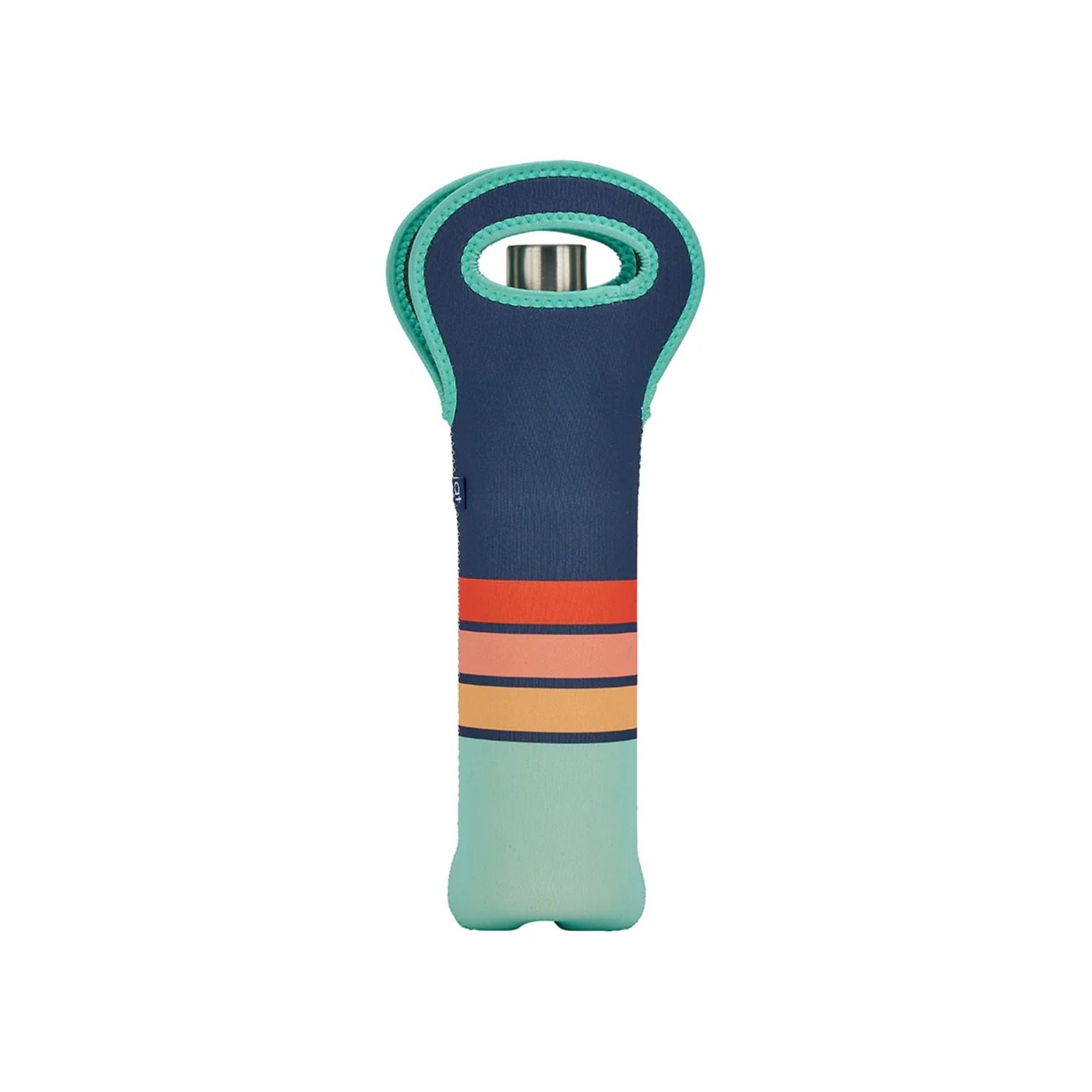 Single Bottle Bag Navy Sunrise