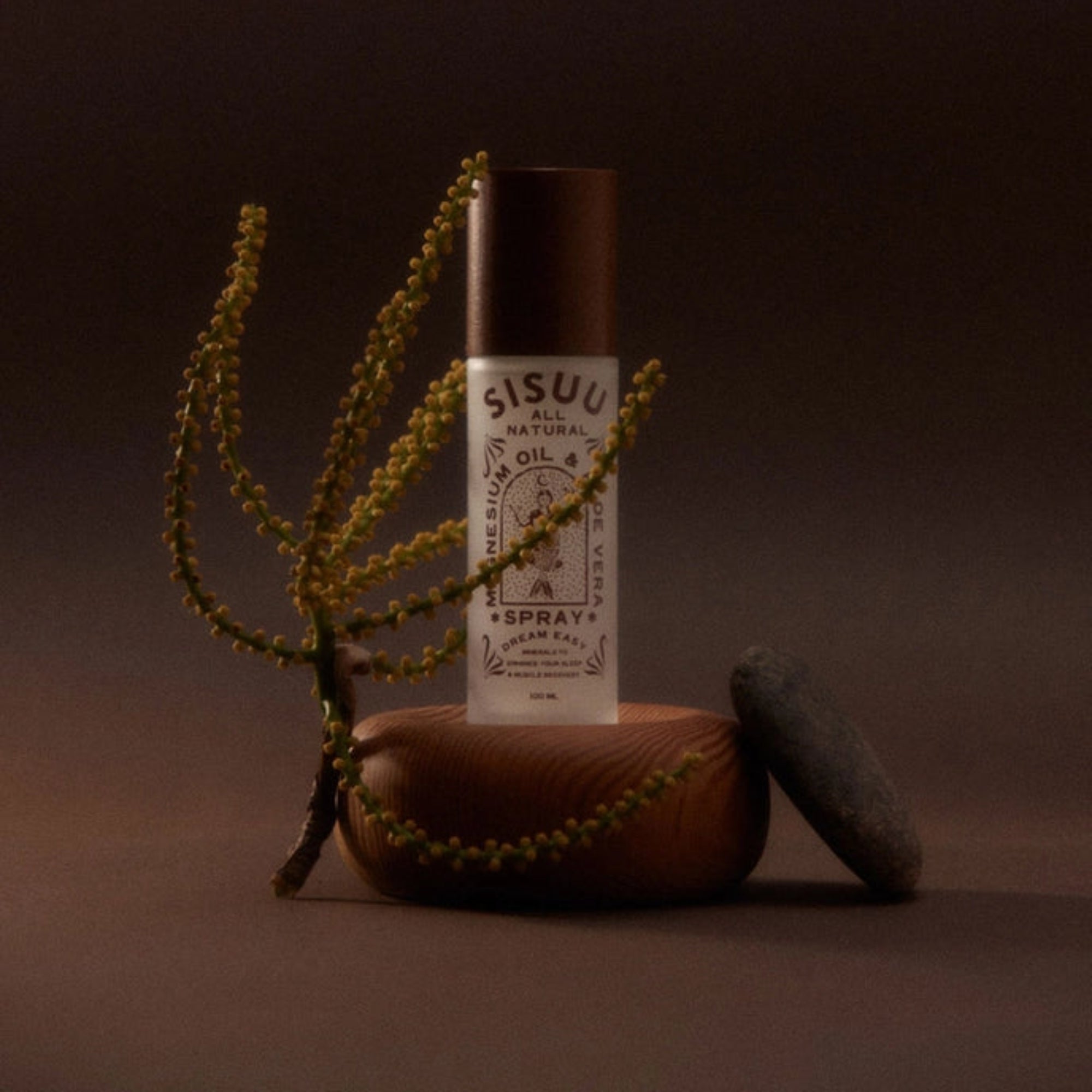 Sisuu Magnesium Recovery Spray Cedar Veil