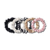 Silk Midi Scrunchies 5 Piece Set Multi