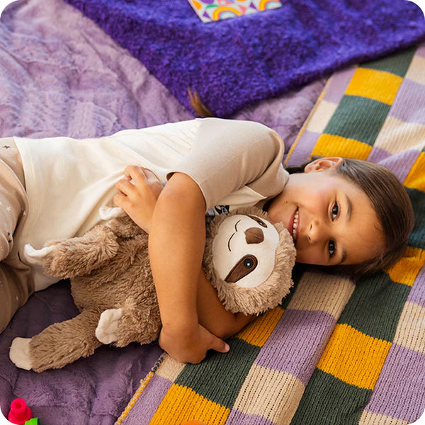 Warmies Brown Sloth Plush Heatpack