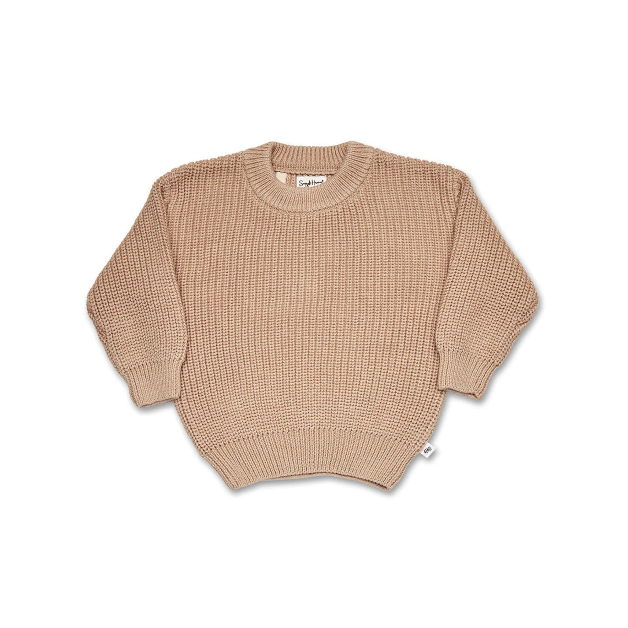 Oversized Cotton Knit Jumper