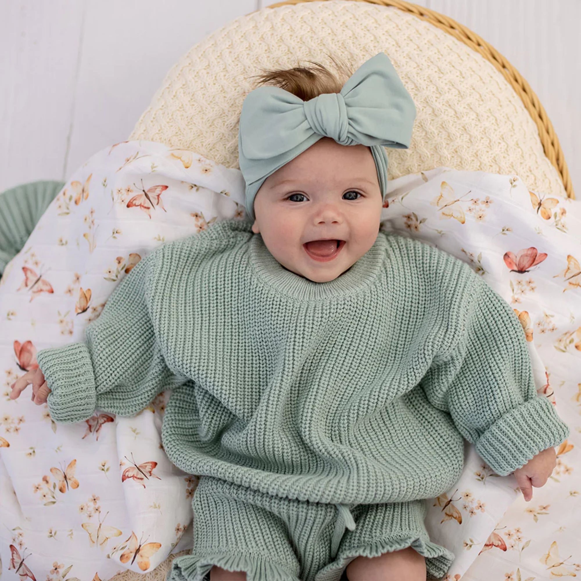 Oversized Cotton Knit Jumper