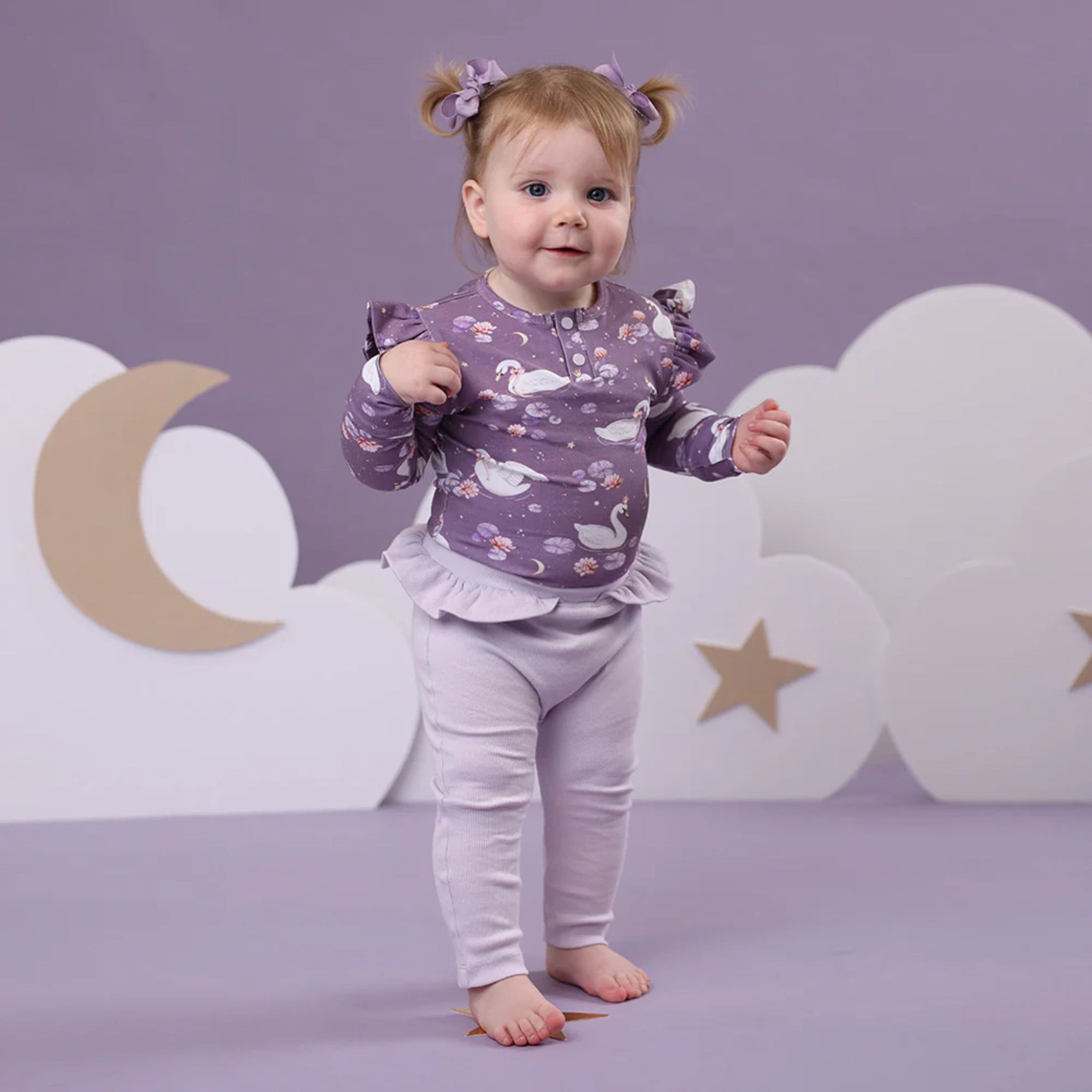 Frilled Long Sleeve Bodysuit