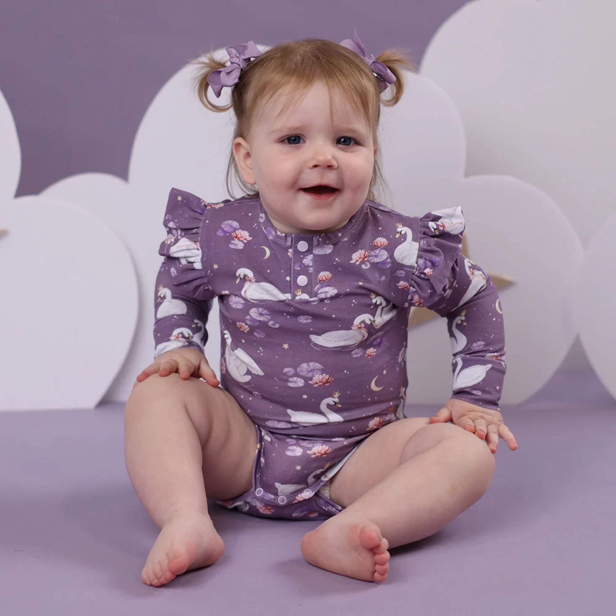 Frilled Long Sleeve Bodysuit