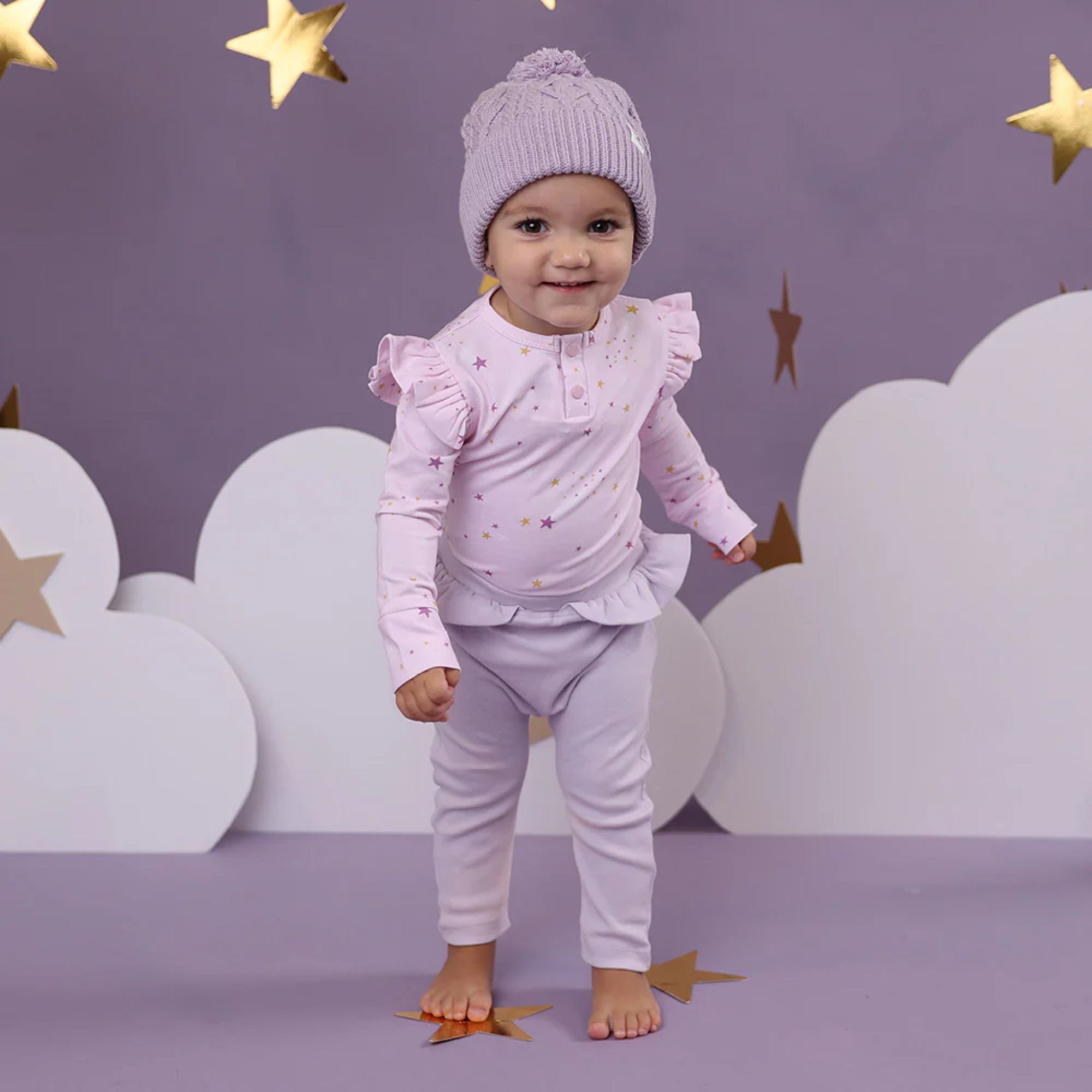 Frilled Long Sleeve Bodysuit