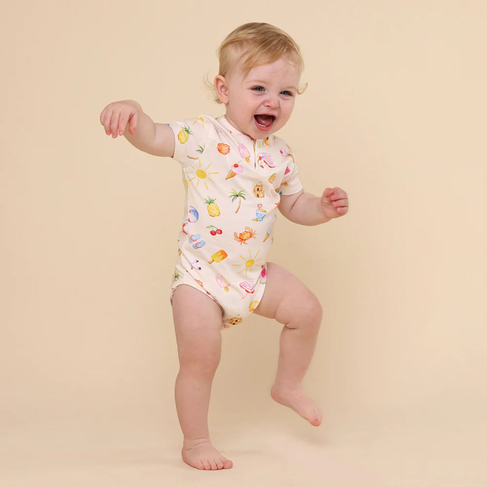 Short Sleeve Organic Bodysuit