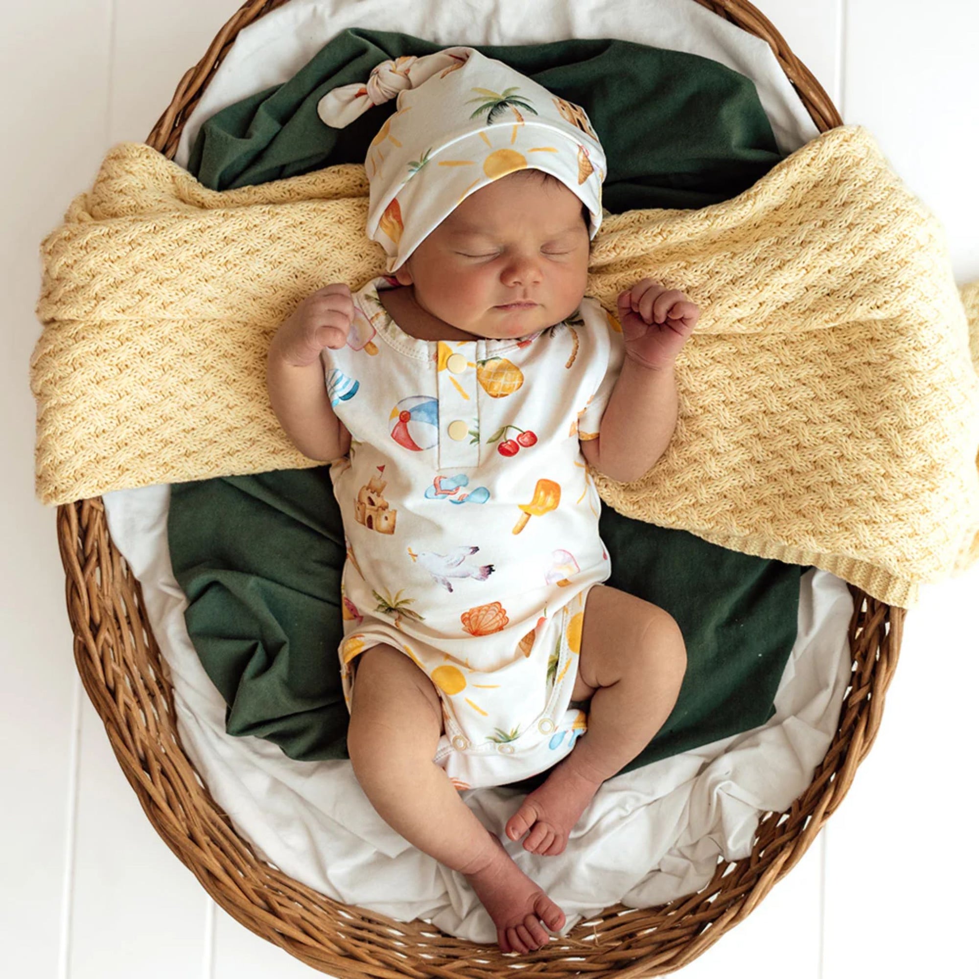 Short Sleeve Organic Bodysuit