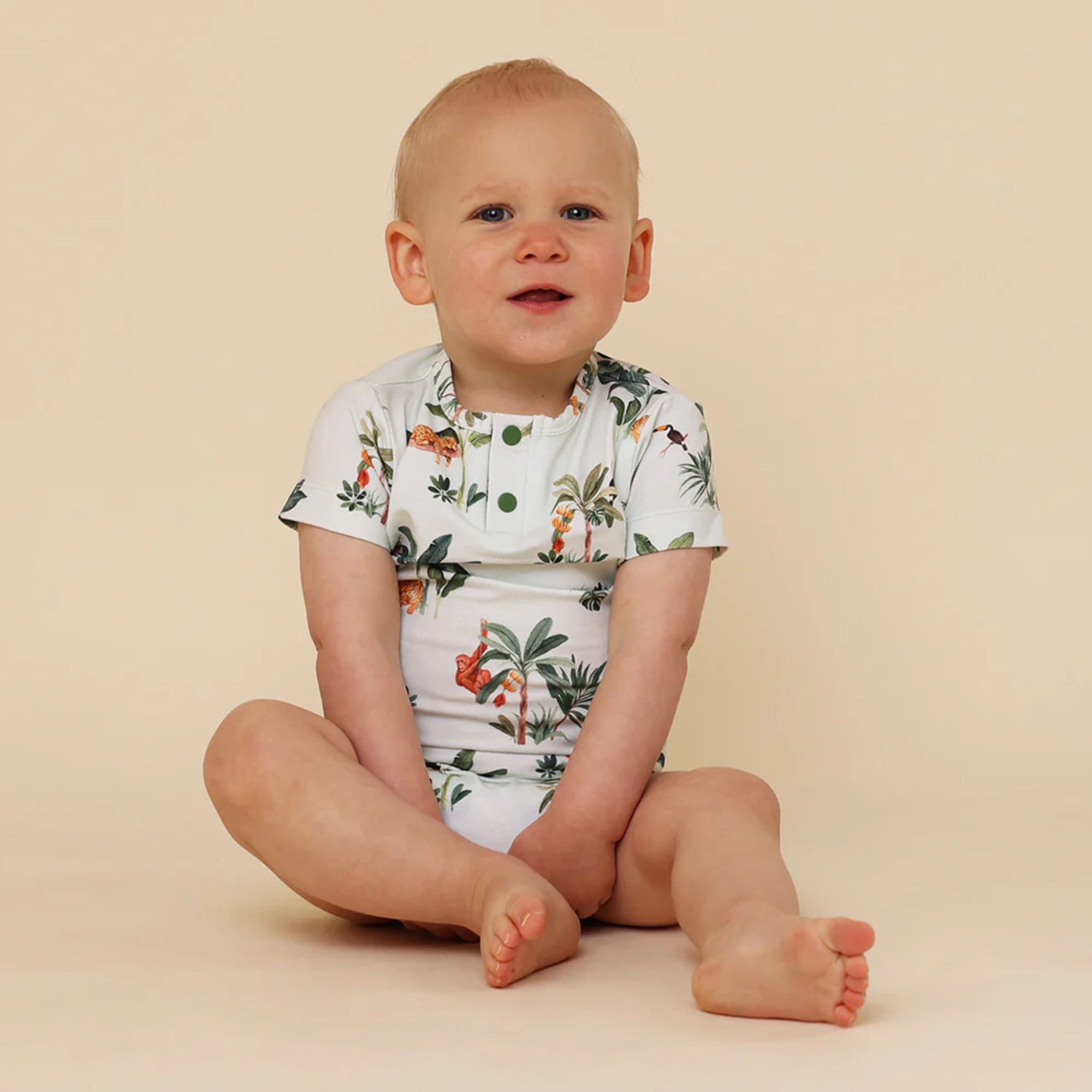 Short Sleeve Organic Bodysuit