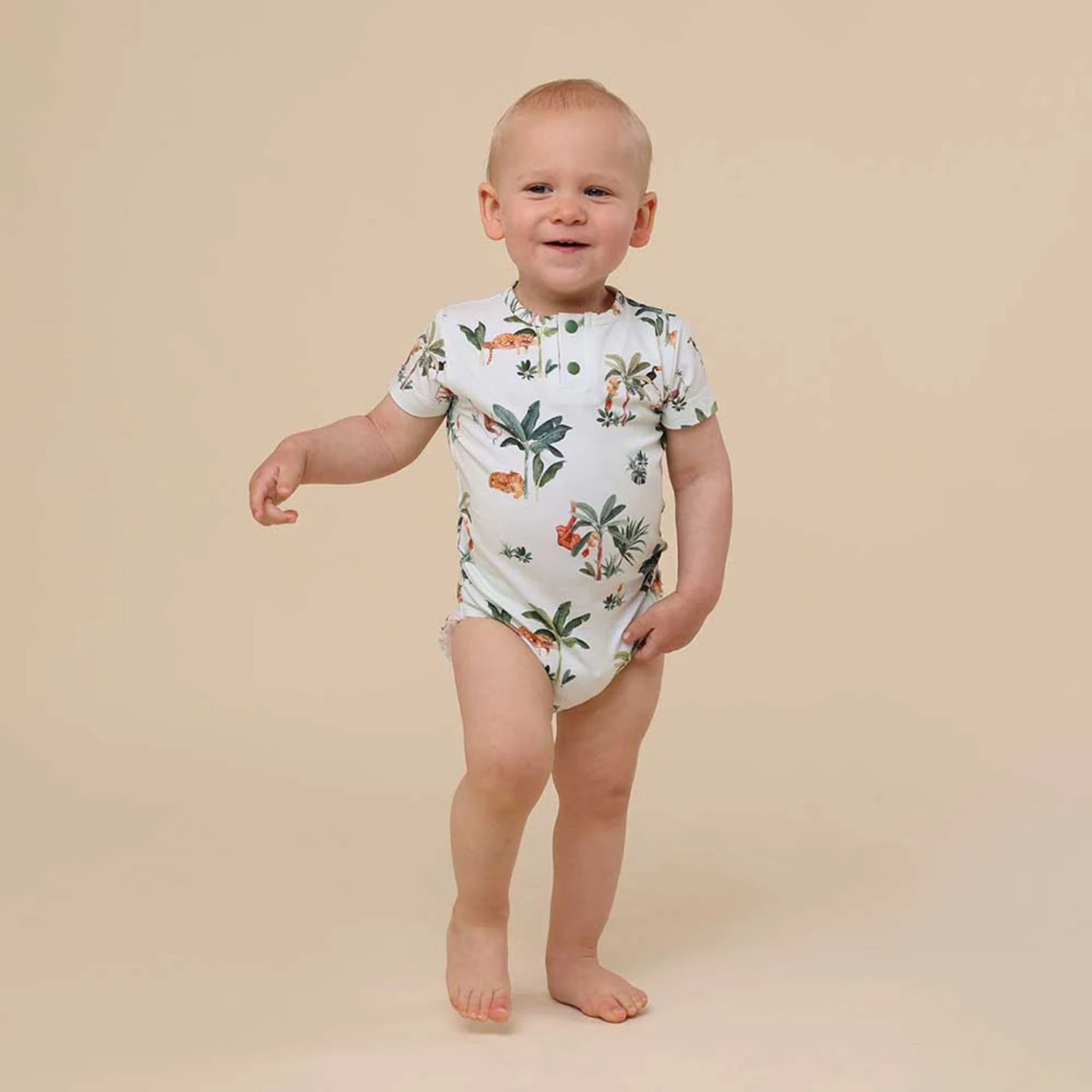 Short Sleeve Organic Bodysuit