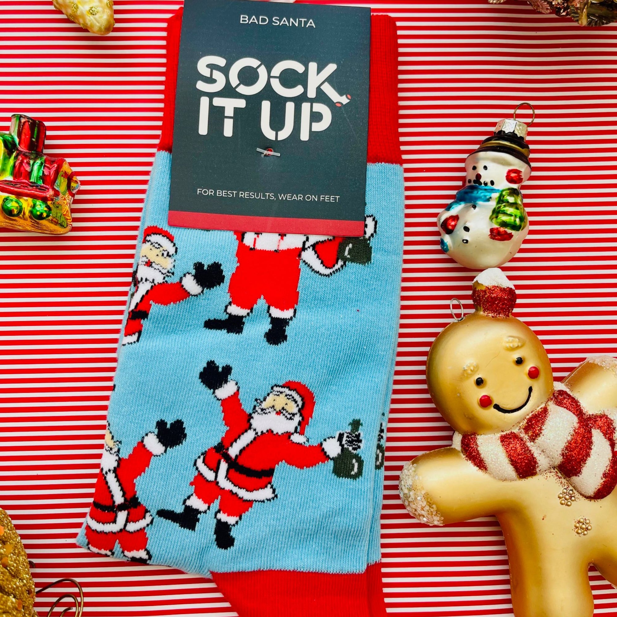 Bad Santa Socks