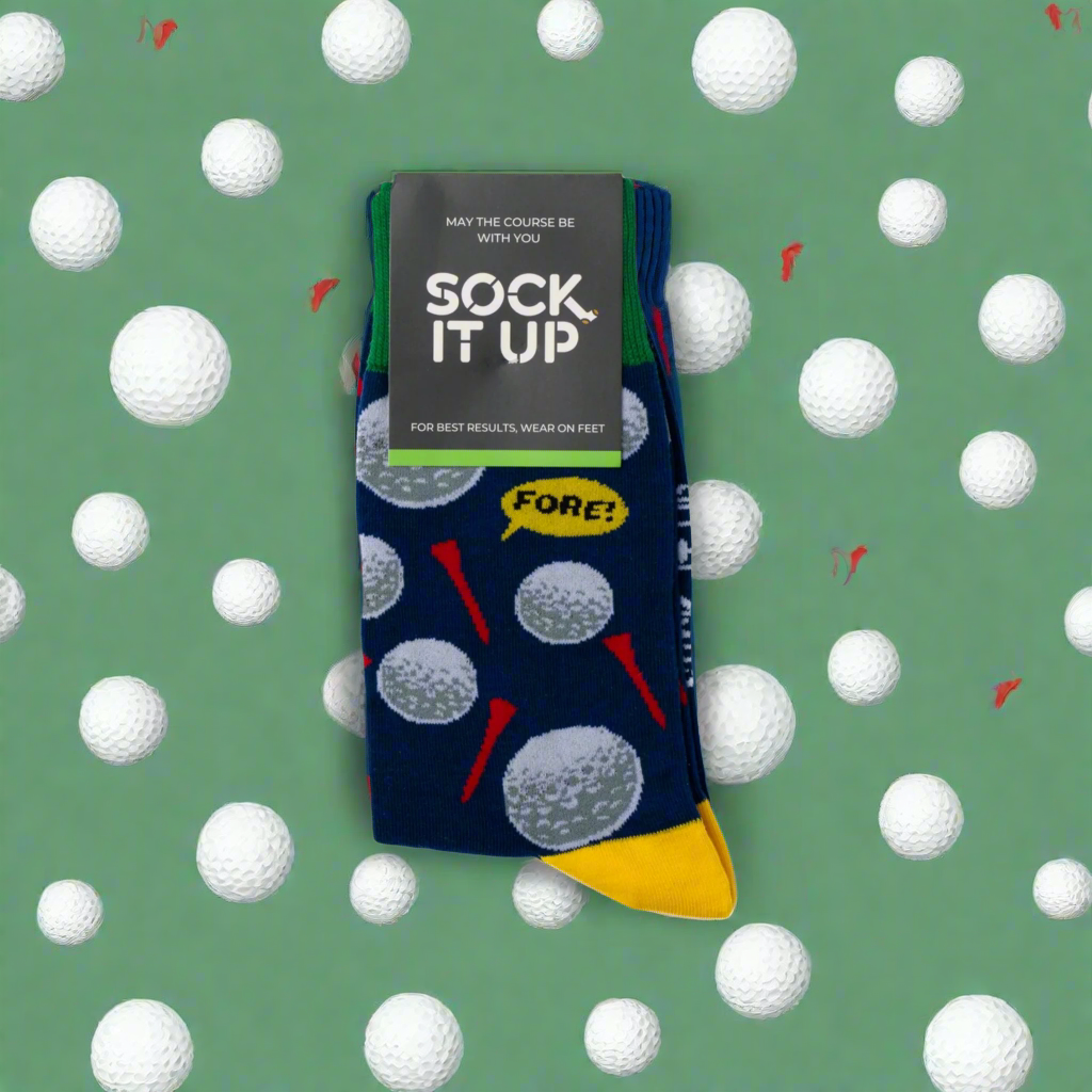 May The Course Be With You Socks