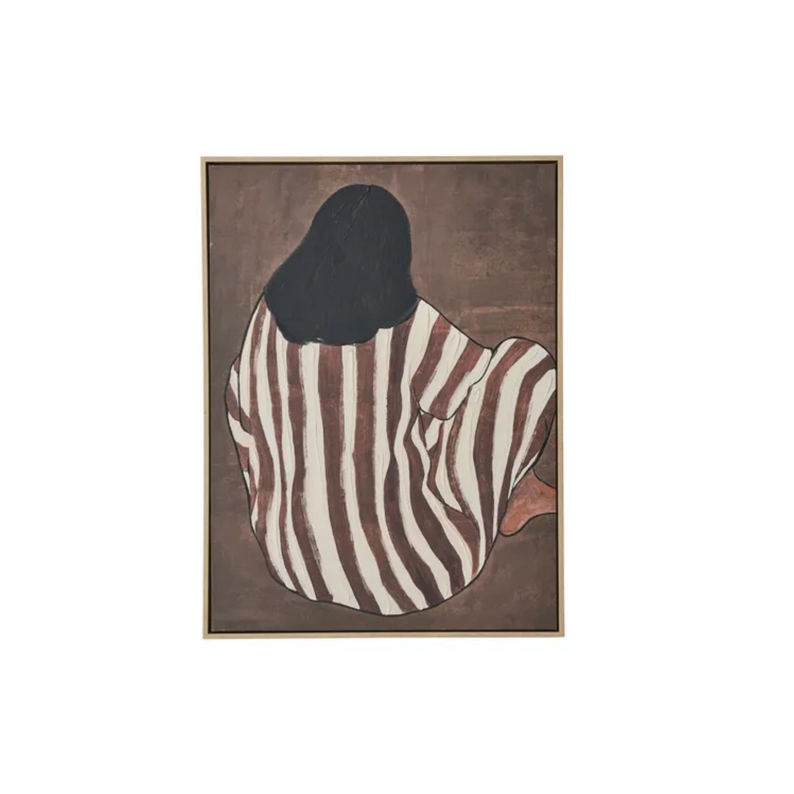 Solo Ash Frame Oil Canvas