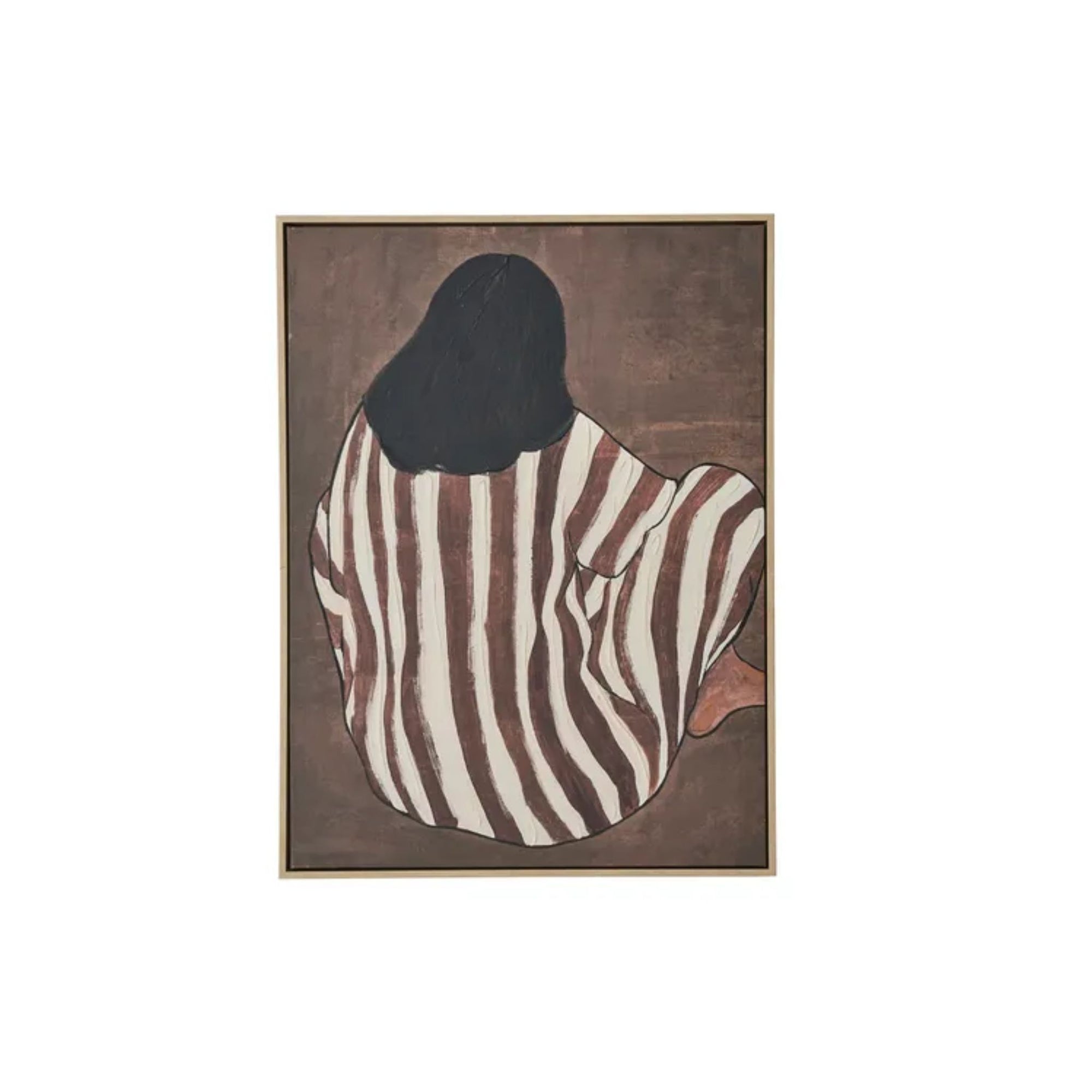 Solo Ash Frame Oil Canvas
