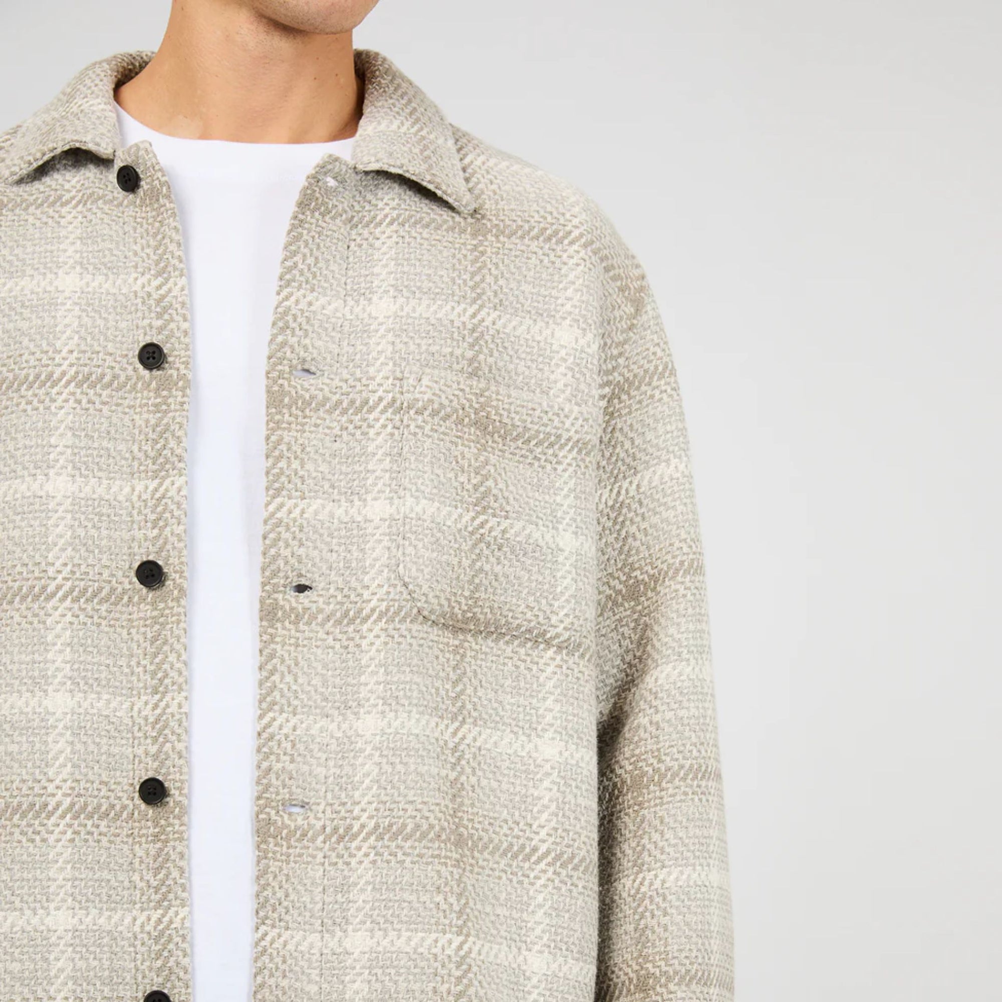 Stature Overshirt Grey