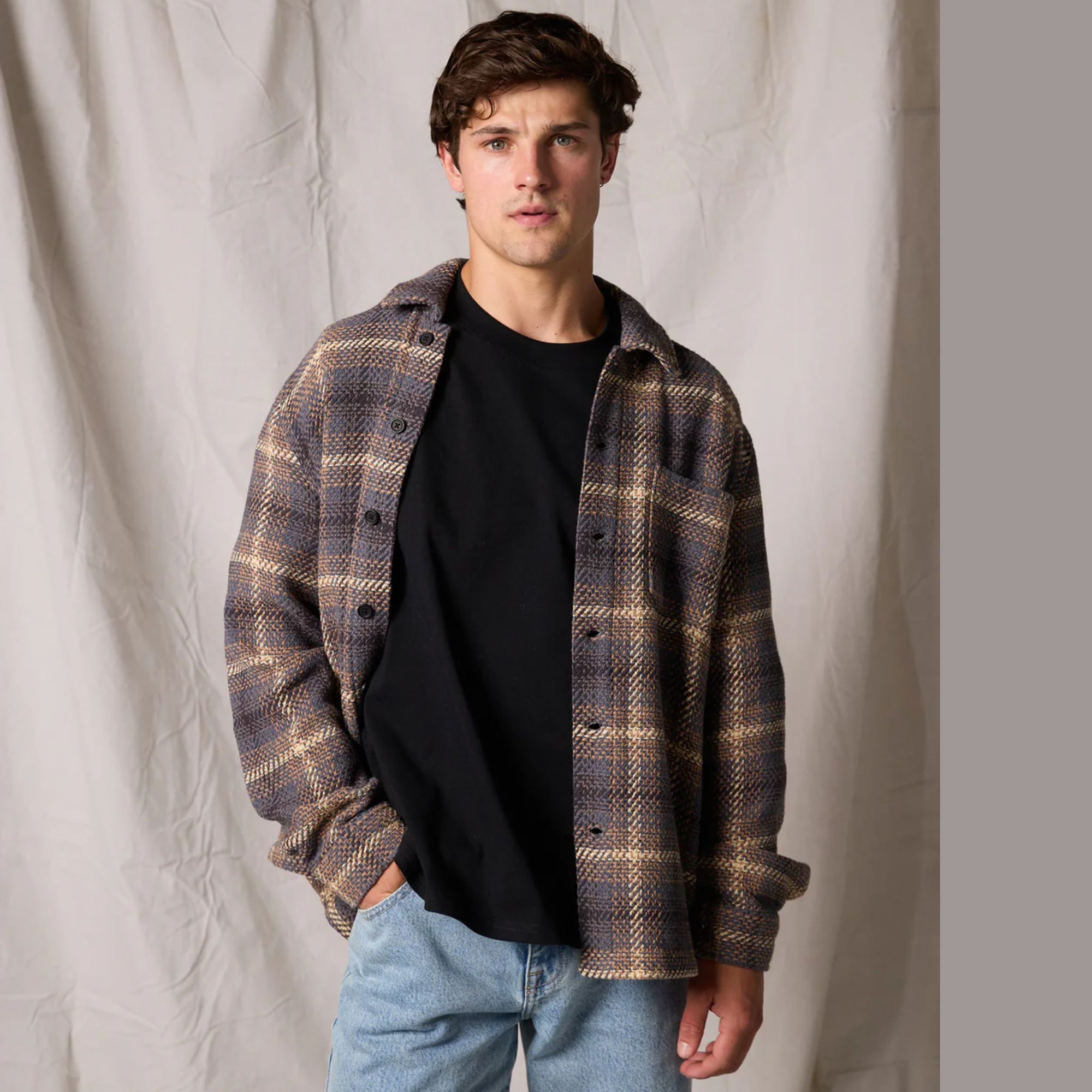 Stature Overshirt Brown