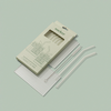 Sucker Reusable Glass Drinking Straws