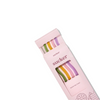 Sucker Reusable Glass Straws Wavy