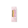Sucker Reusable Glass Straws Wavy