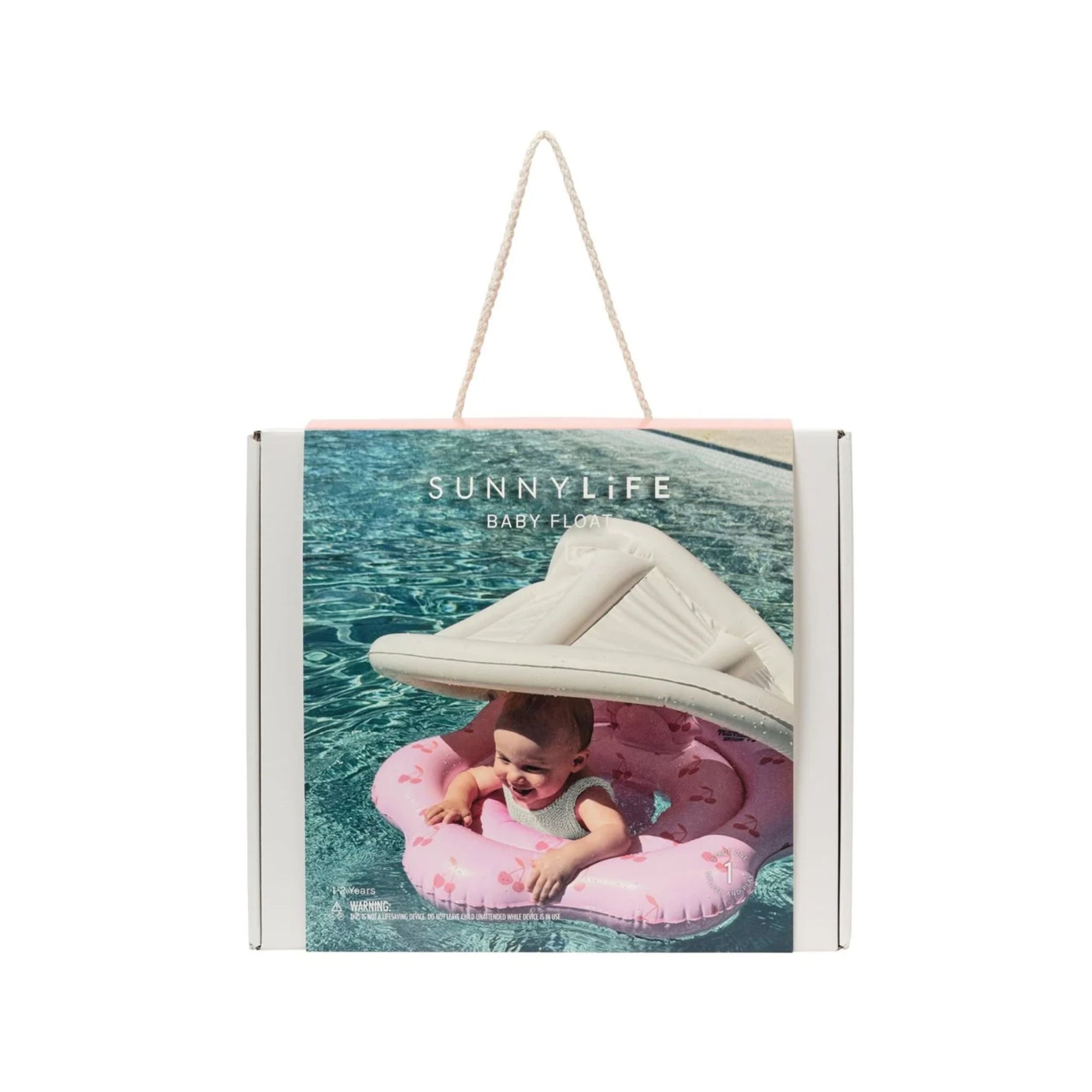 Baby Float Cotton Candy Cherry