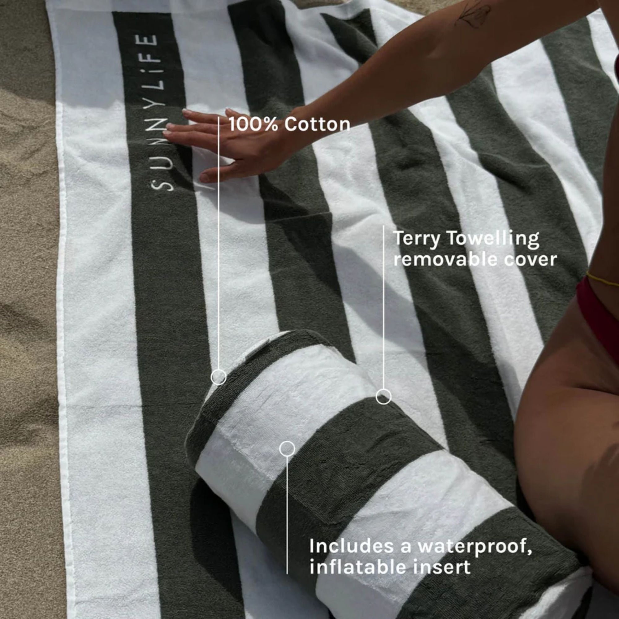 Inflatable Beach Pillow