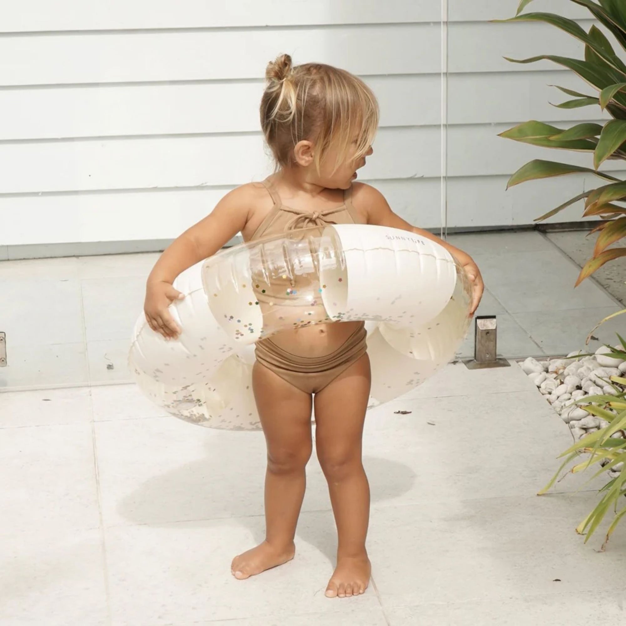 Kids Tube Pool Ring Cotton Candy