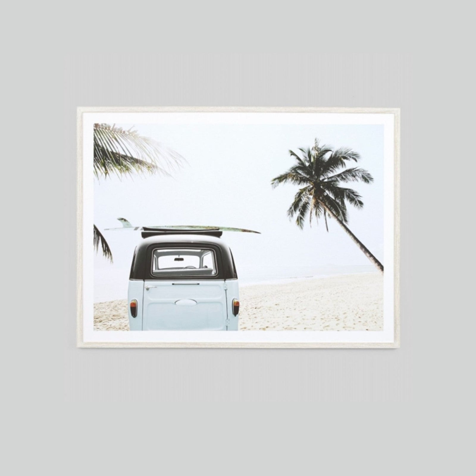 Surfers Escape Framed Print