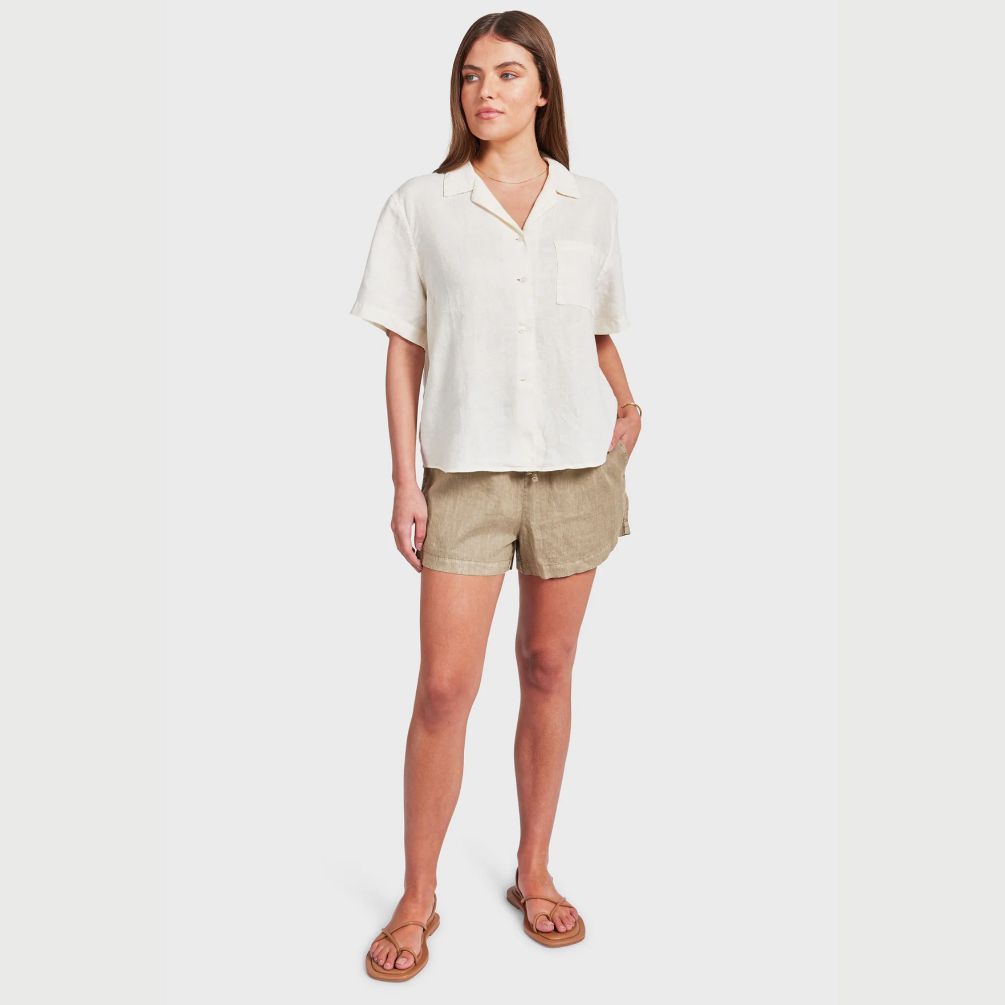 Women&#39;s Riviera Linen Short Sale