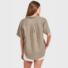 Women&#39;s Vacation Short Sleeve Shirt