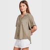 Women&#39;s Vacation Short Sleeve Shirt