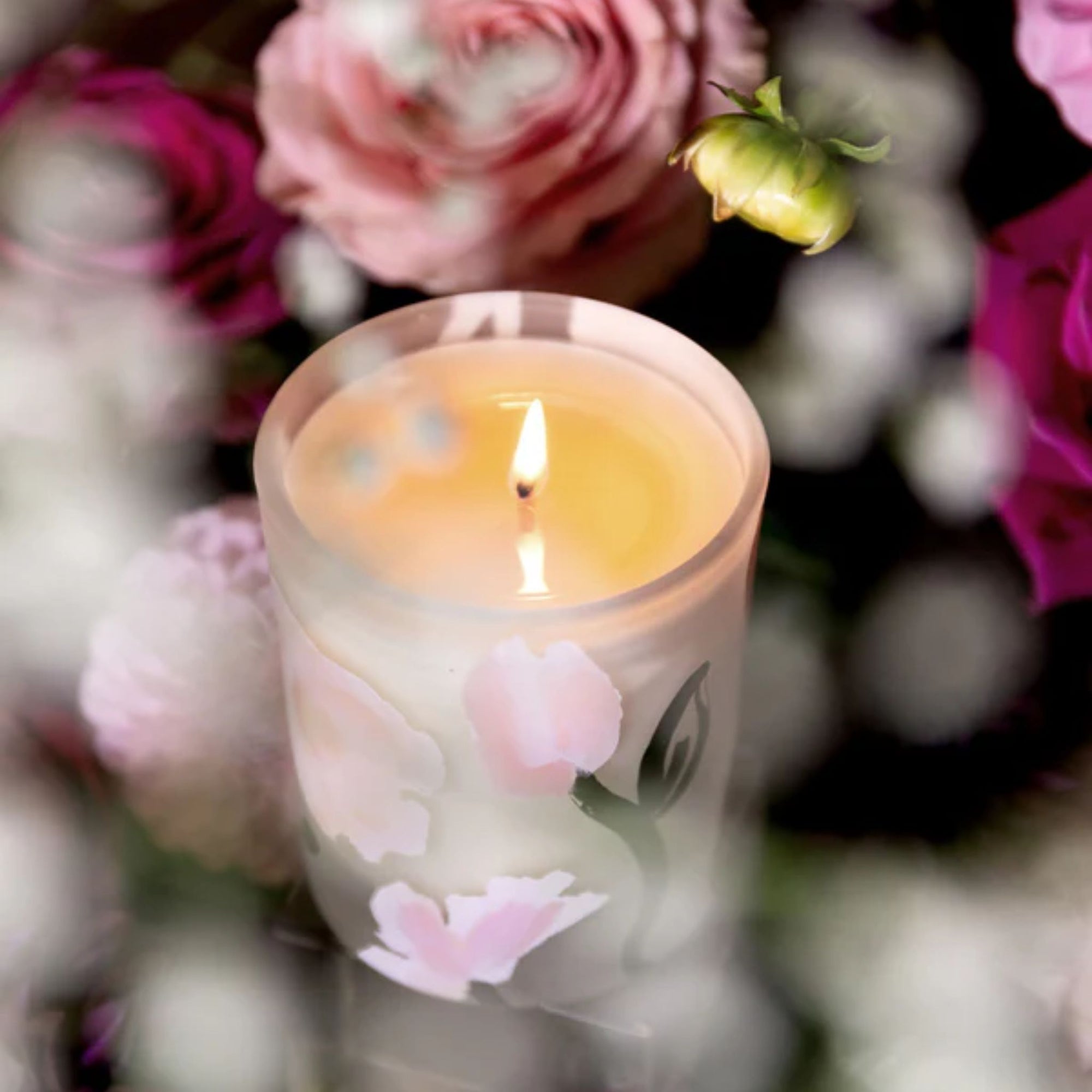 Limited Edition Candle Rosebud and Incense