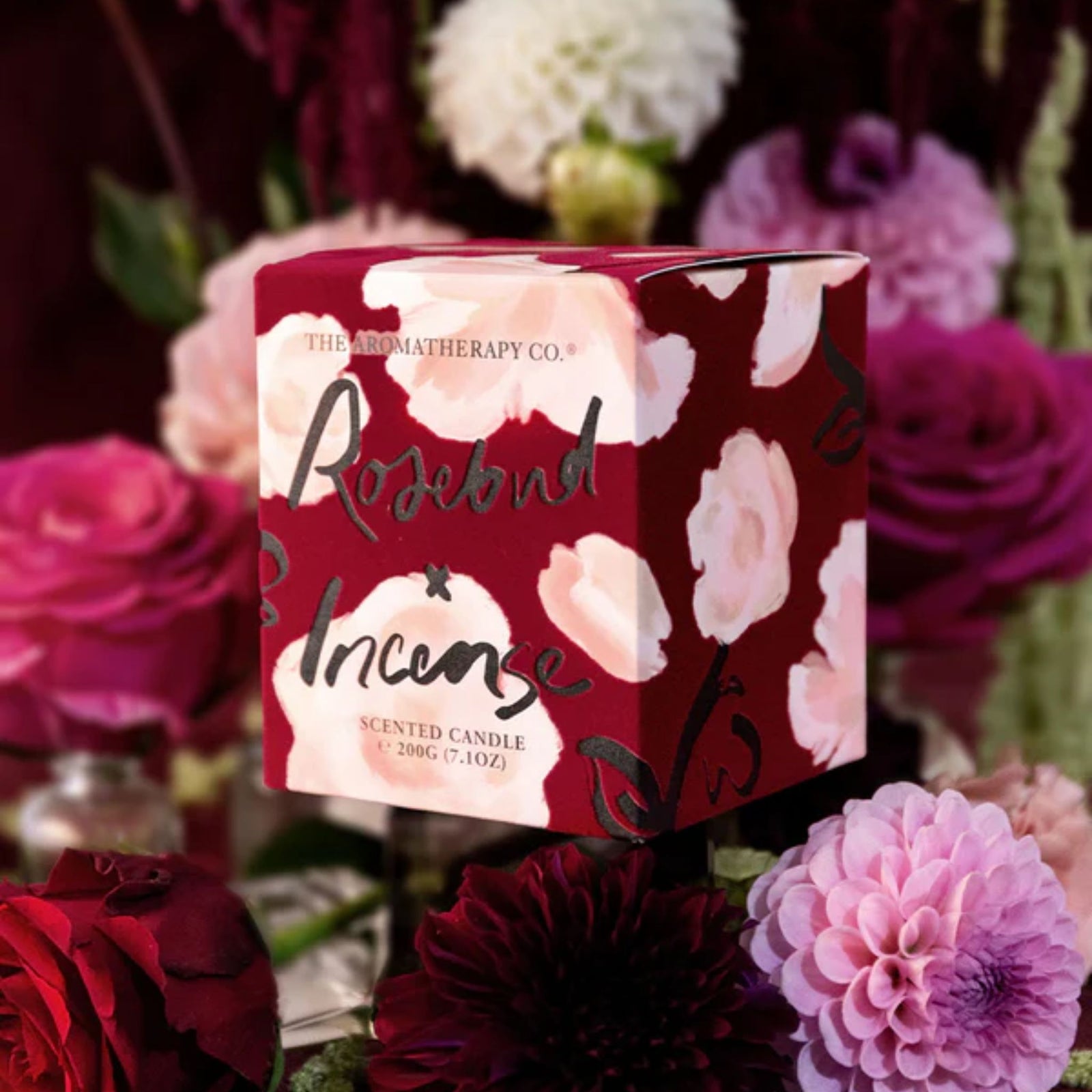 Limited Edition Candle Rosebud and Incense