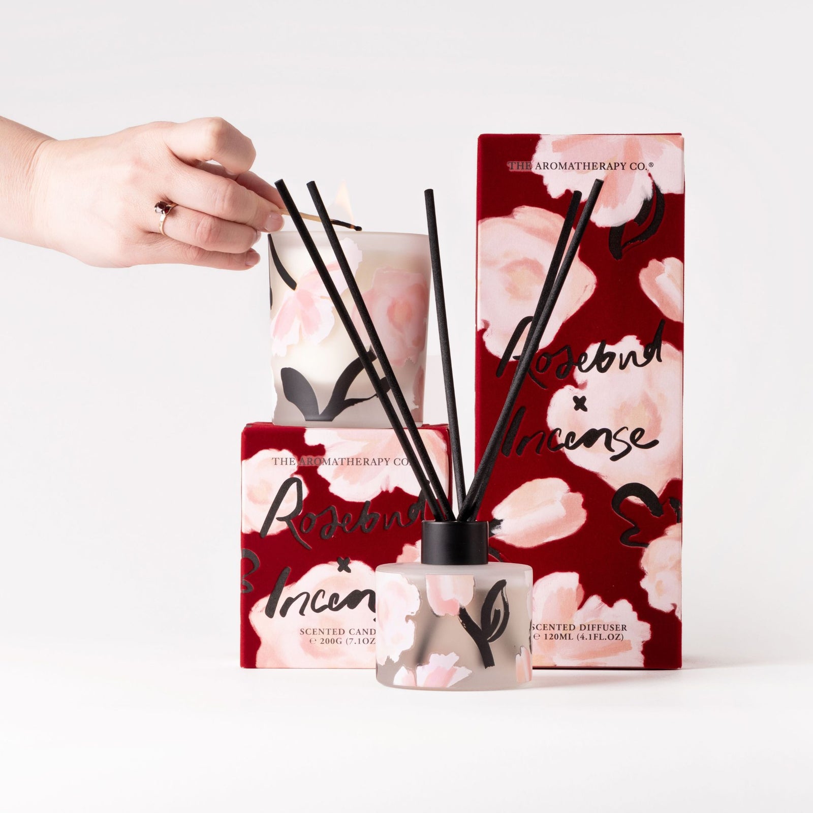 Limited Edition 120ml Diffuser Rosebud and Incense