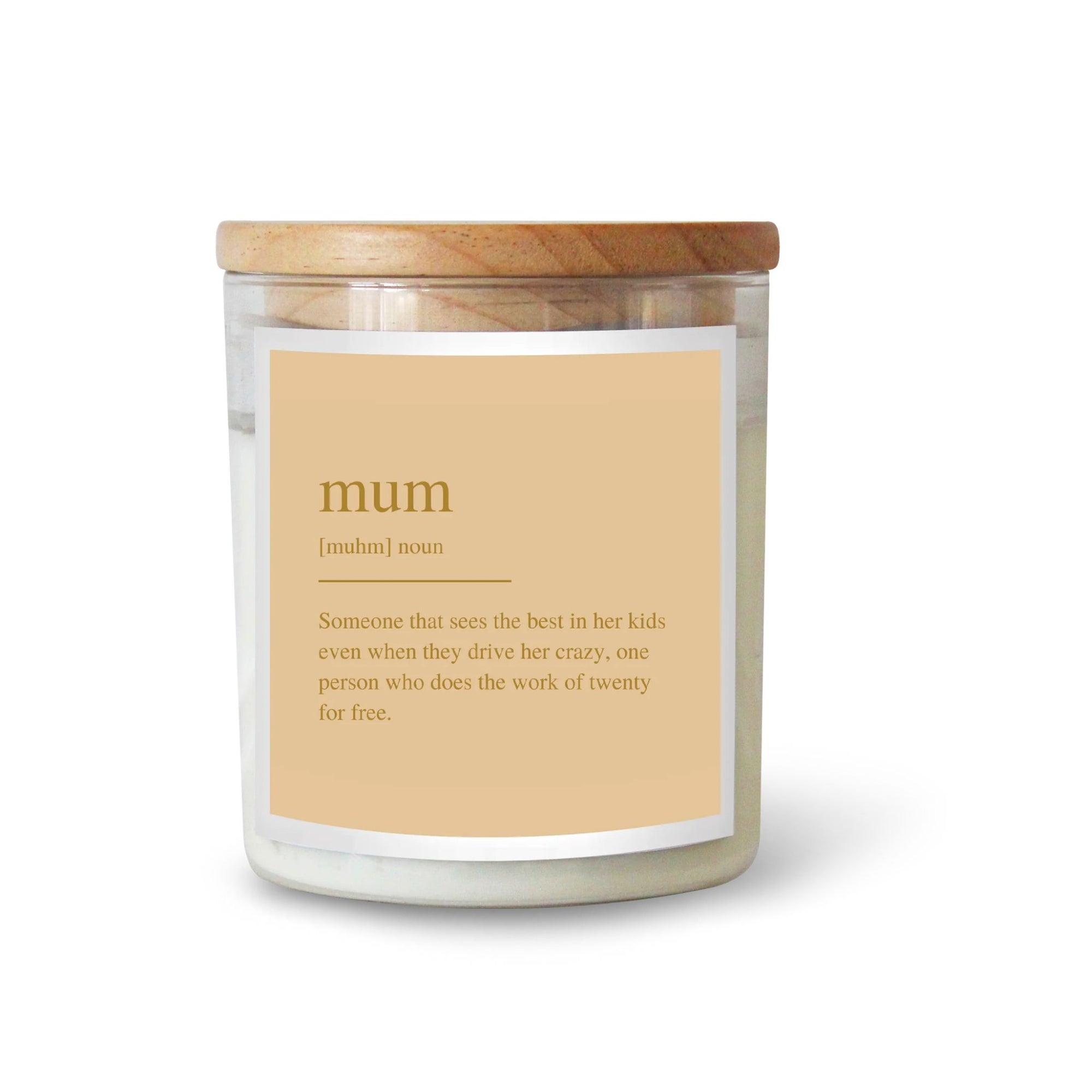 Goldie Dictionary Soul Candle Mum