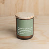 Heartfelt Quote Candle - Always Here For You