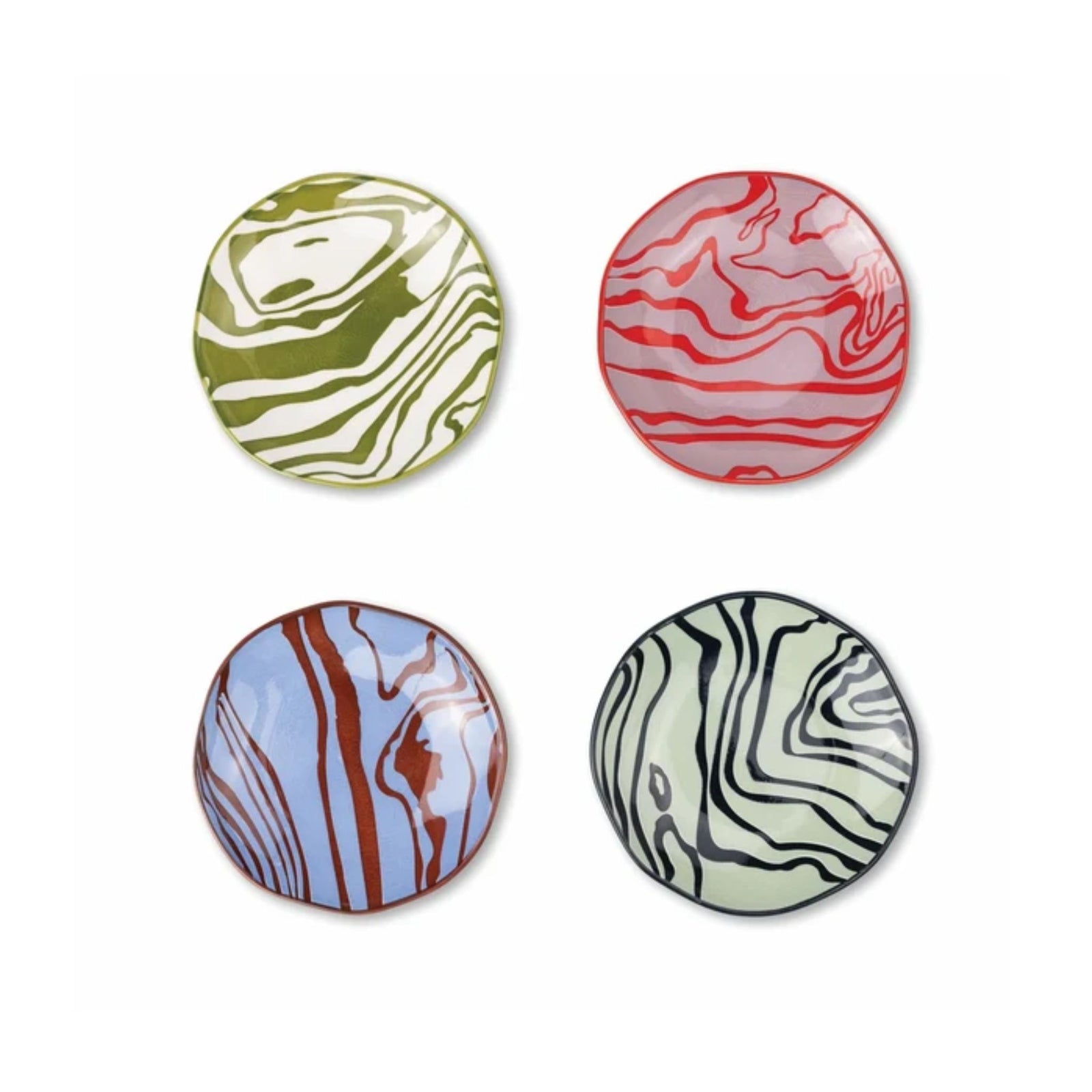 The Marley Appetizer Plates Contour