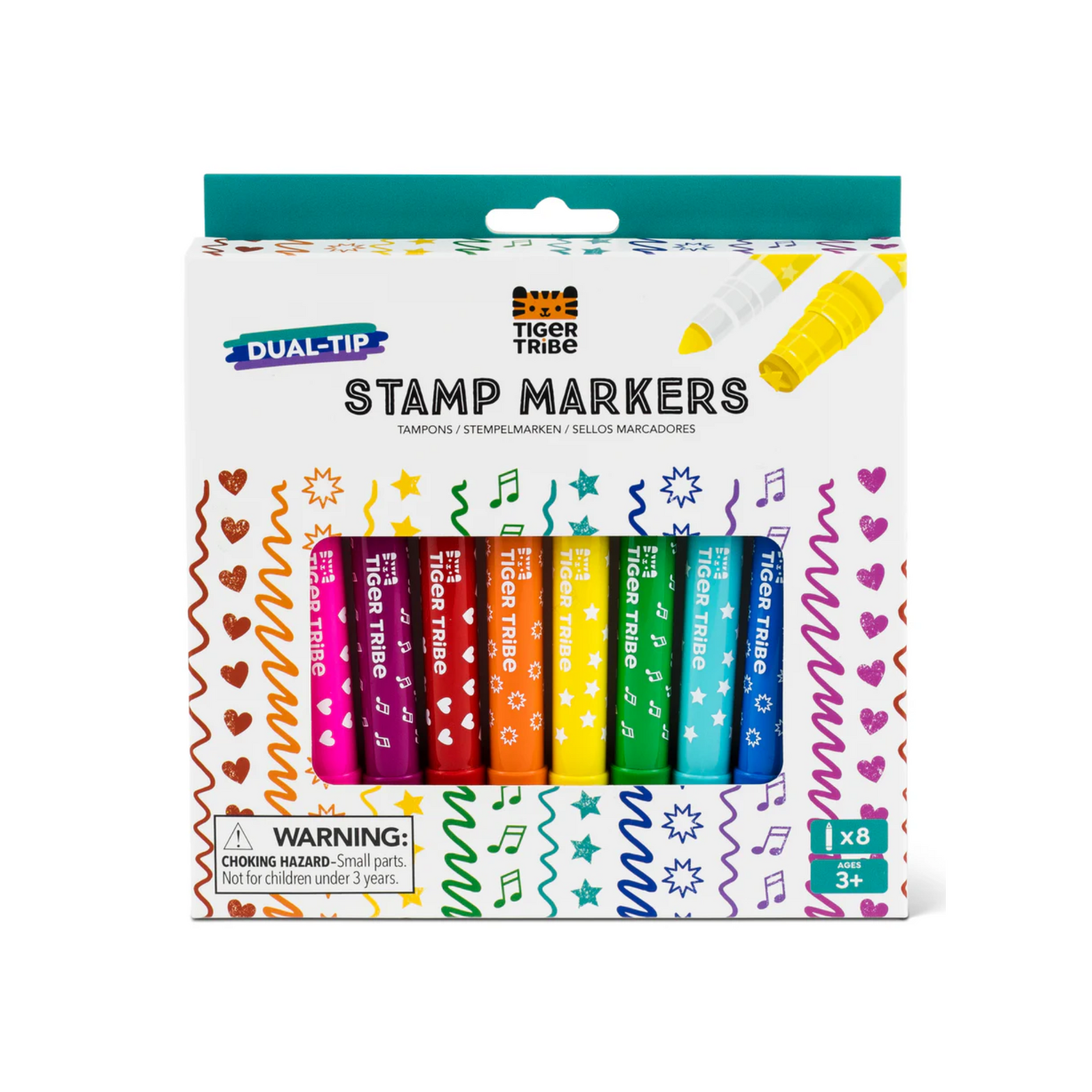 Dual Tip Stamp Markers