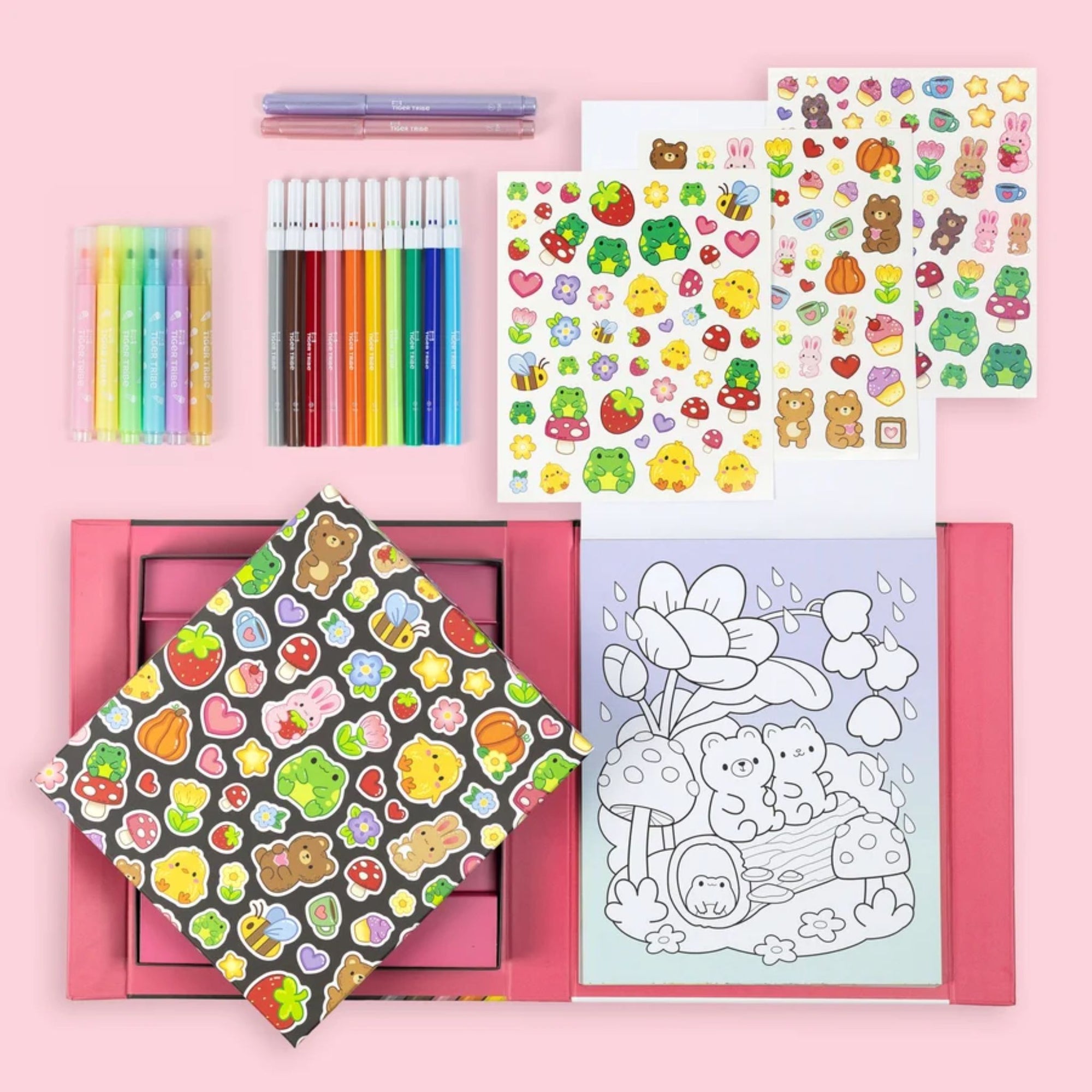 Great Big Colouring In Set Magical Mini Worlds