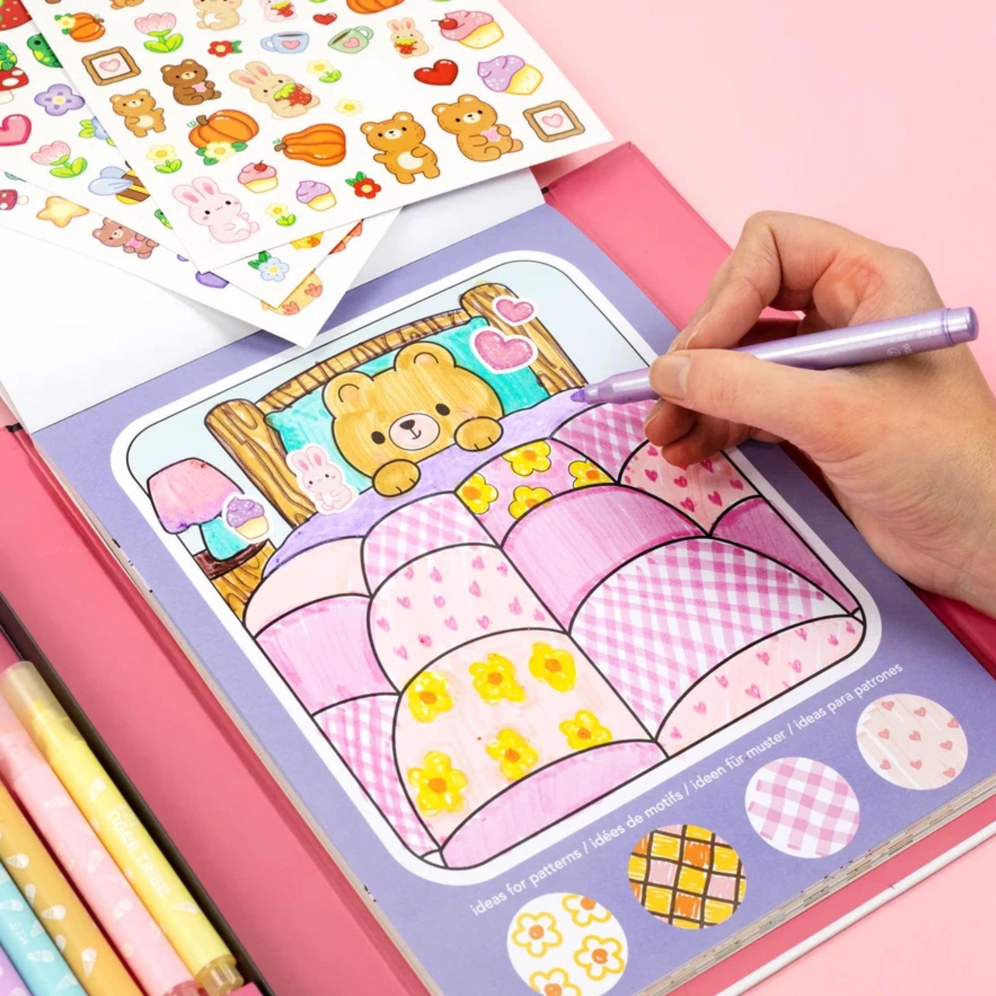 Great Big Colouring In Set Magical Mini Worlds