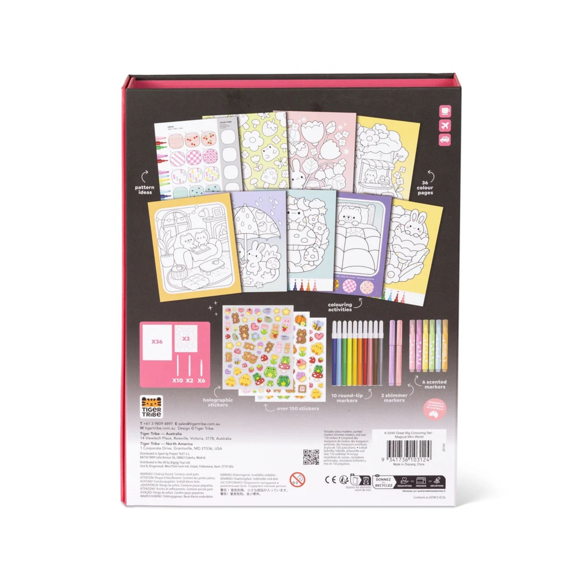 Great Big Colouring In Set Magical Mini Worlds