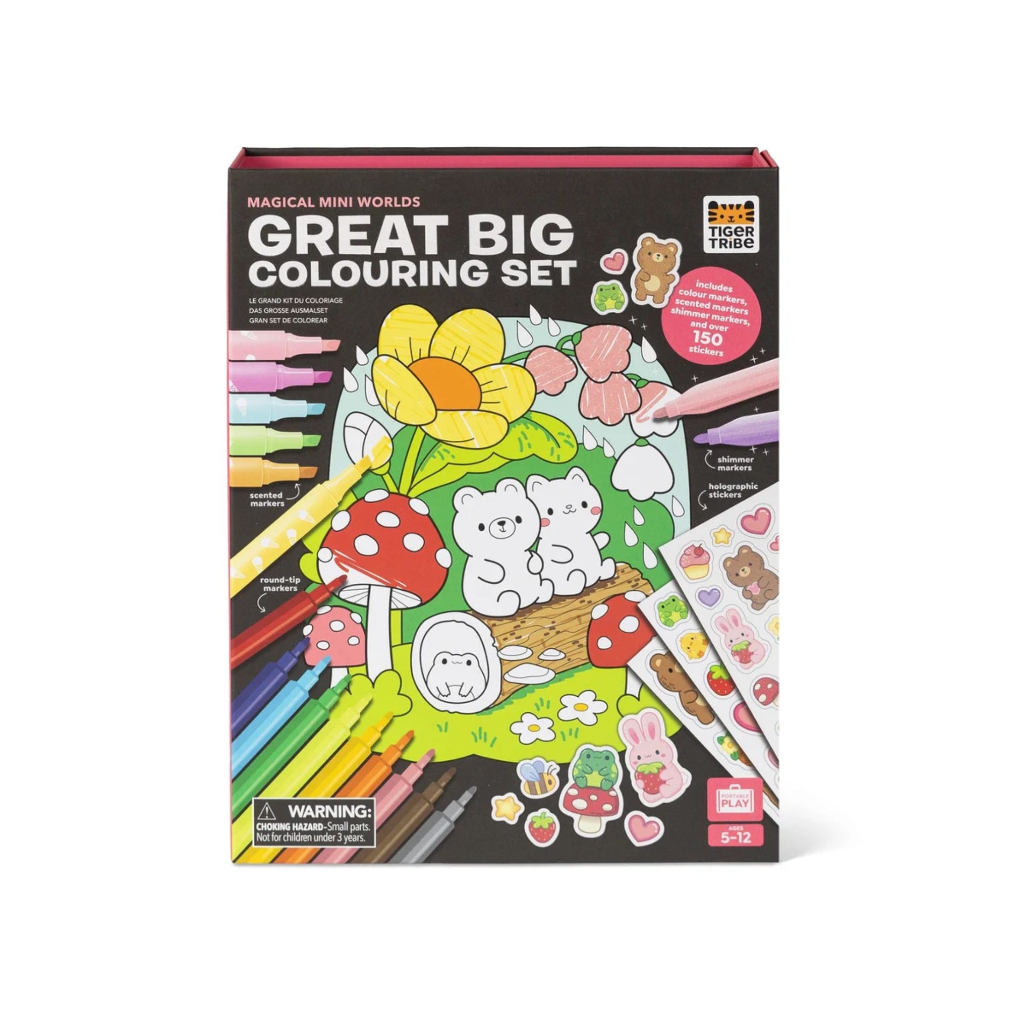 Great Big Colouring In Set Magical Mini Worlds
