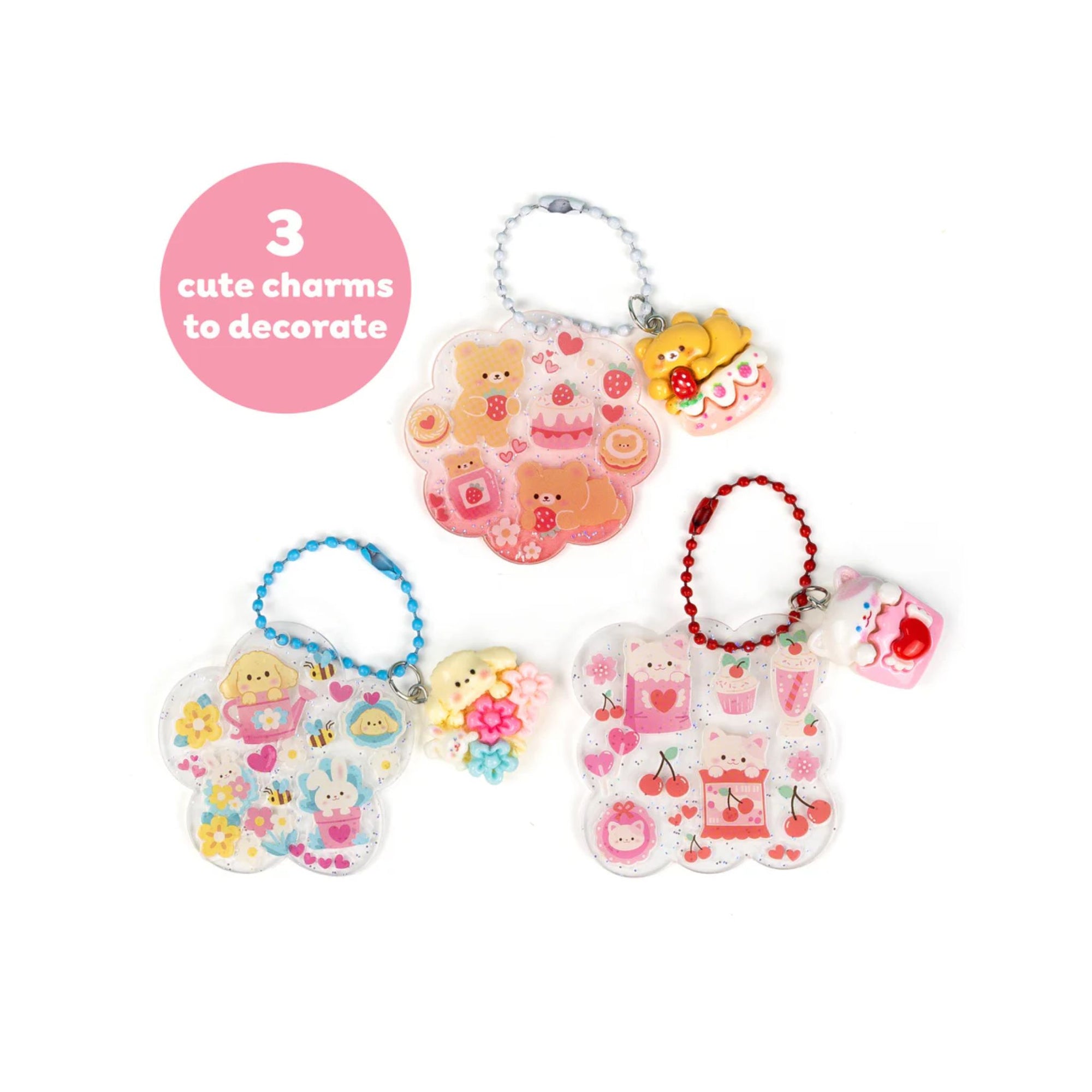 Sticker Craft Kit - Kawaii Bag Charms