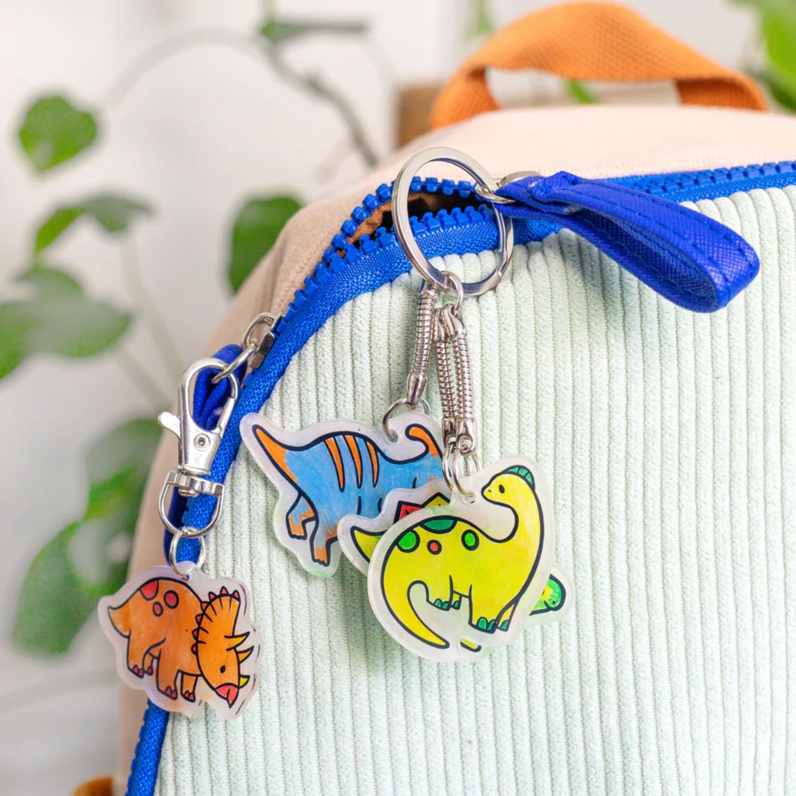 Shrinkorama Bag Tags - Dino