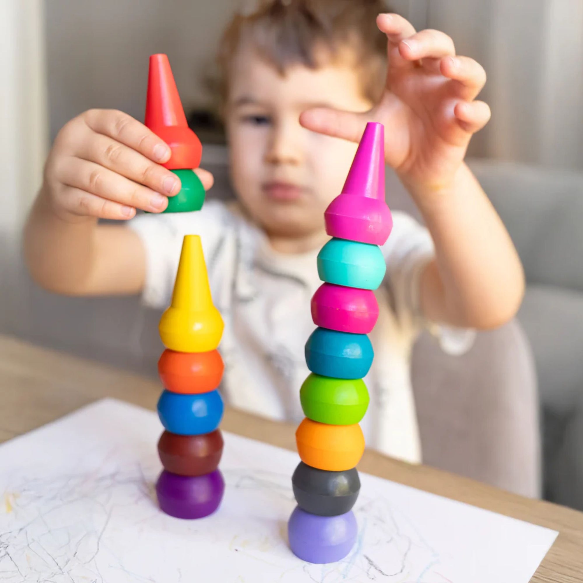 Stacking Crayons