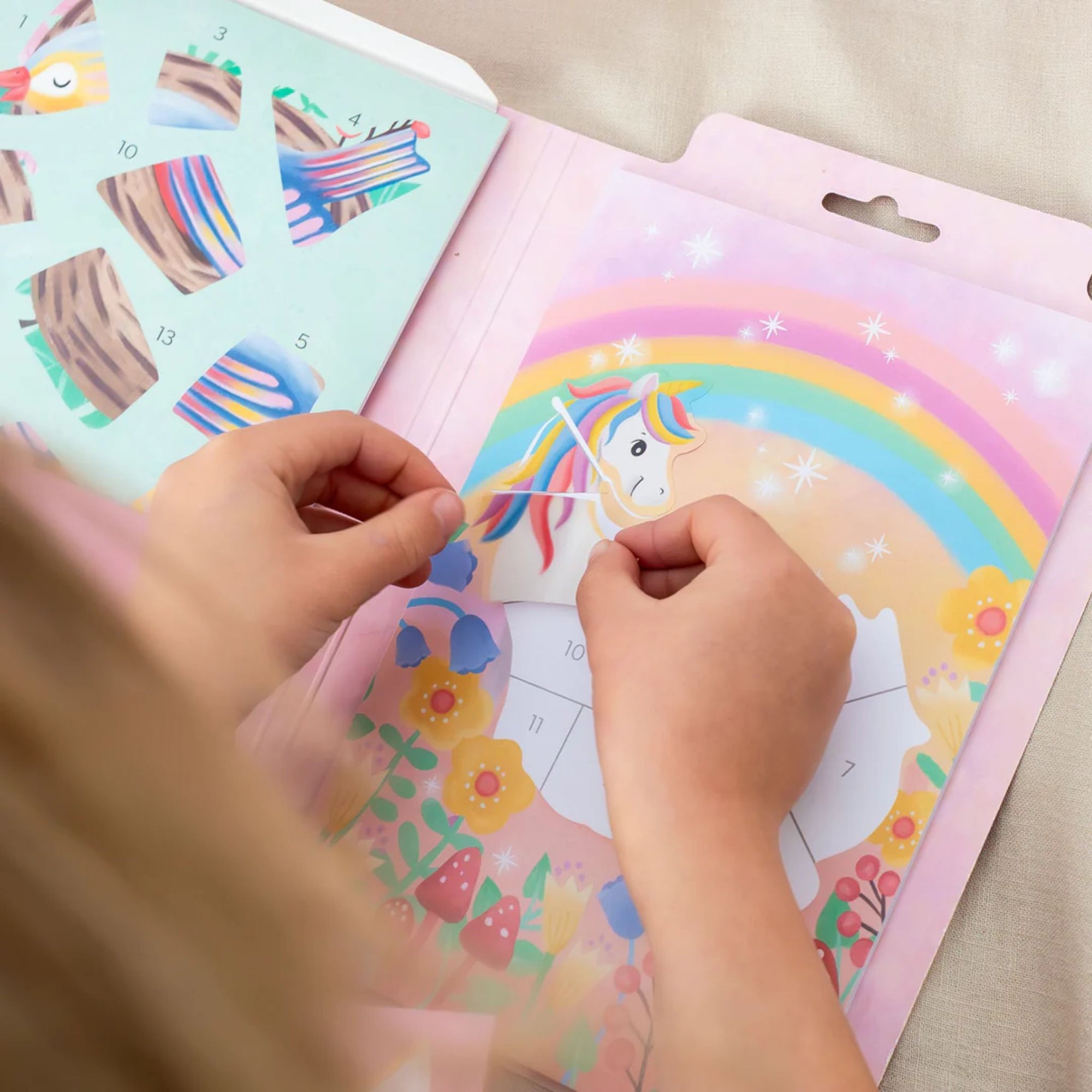 Sticker By Numbers Magical Garden