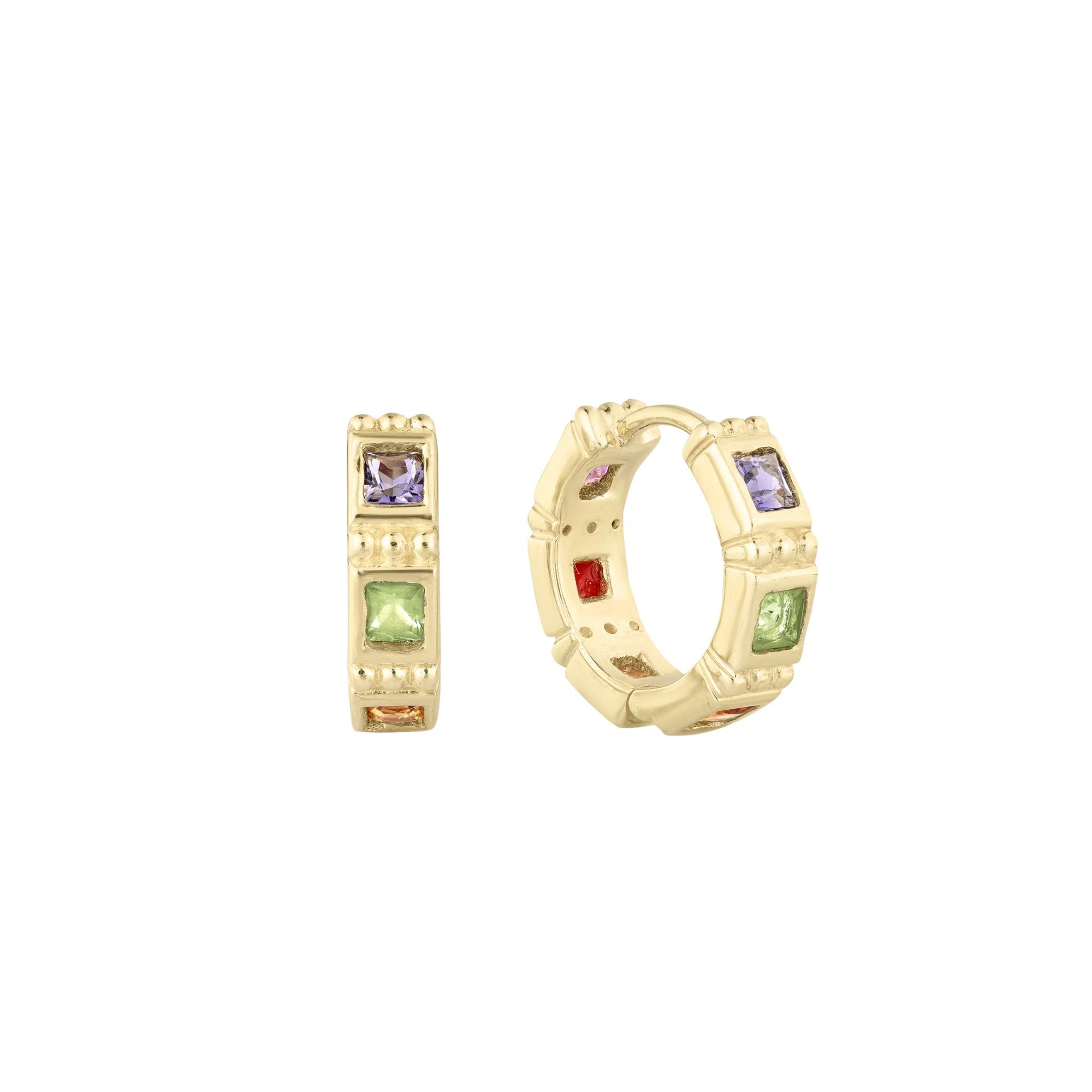 Aurora Gold Hoops