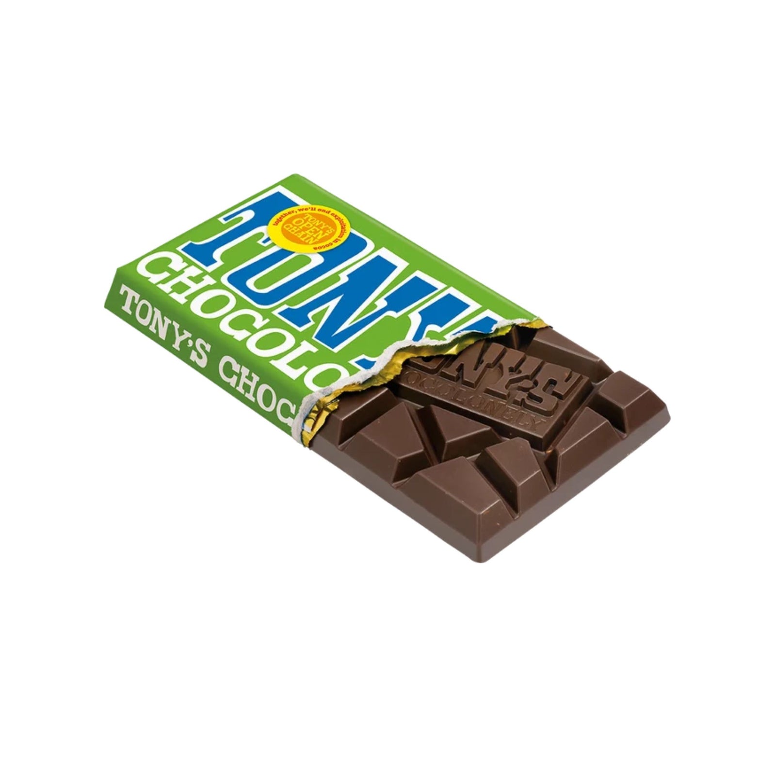 Tony's Dark Almond Sea Salt Chocolate