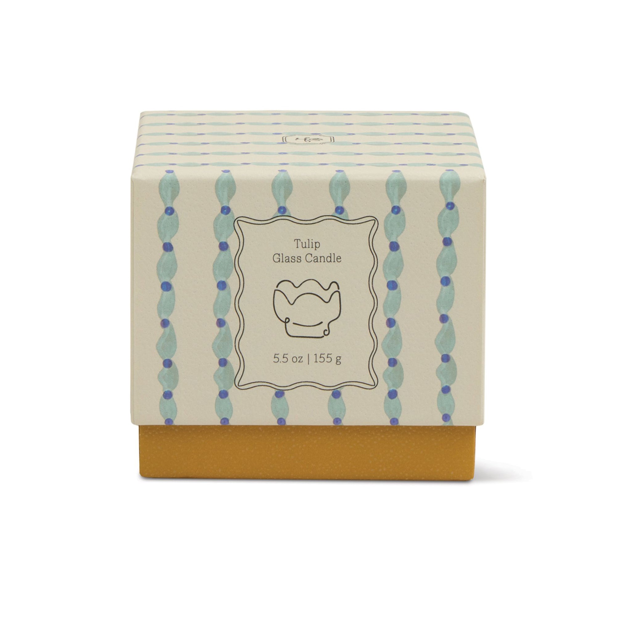 Tulip Glass Candle - Wisteria &amp; Willow