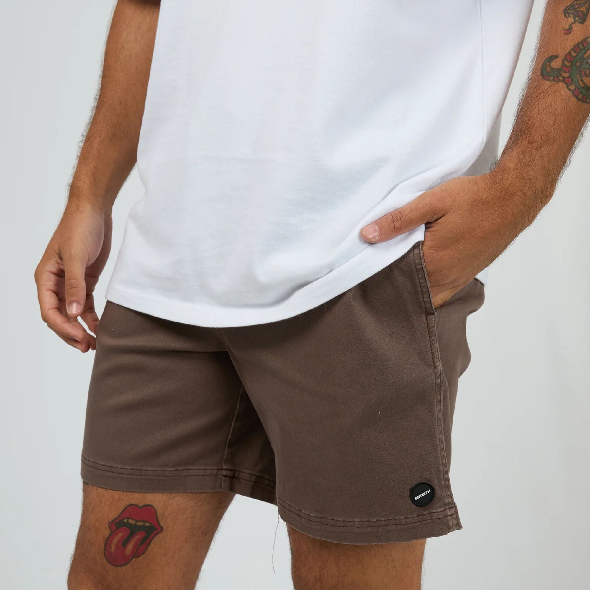 Twill Jogger Short